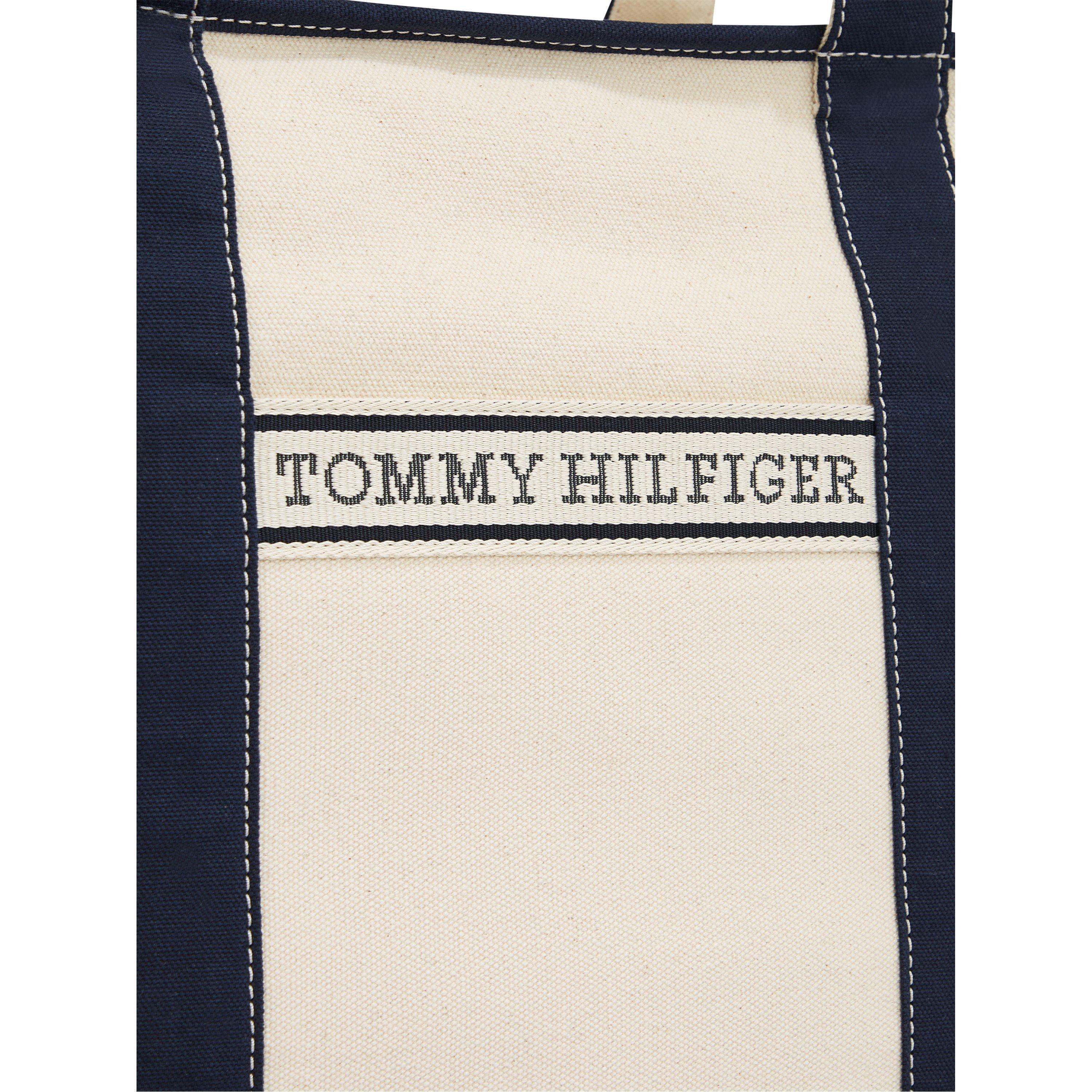 Space Blue - Tommy Hilfiger - Women's Summer Canvas Tote Bag - 2