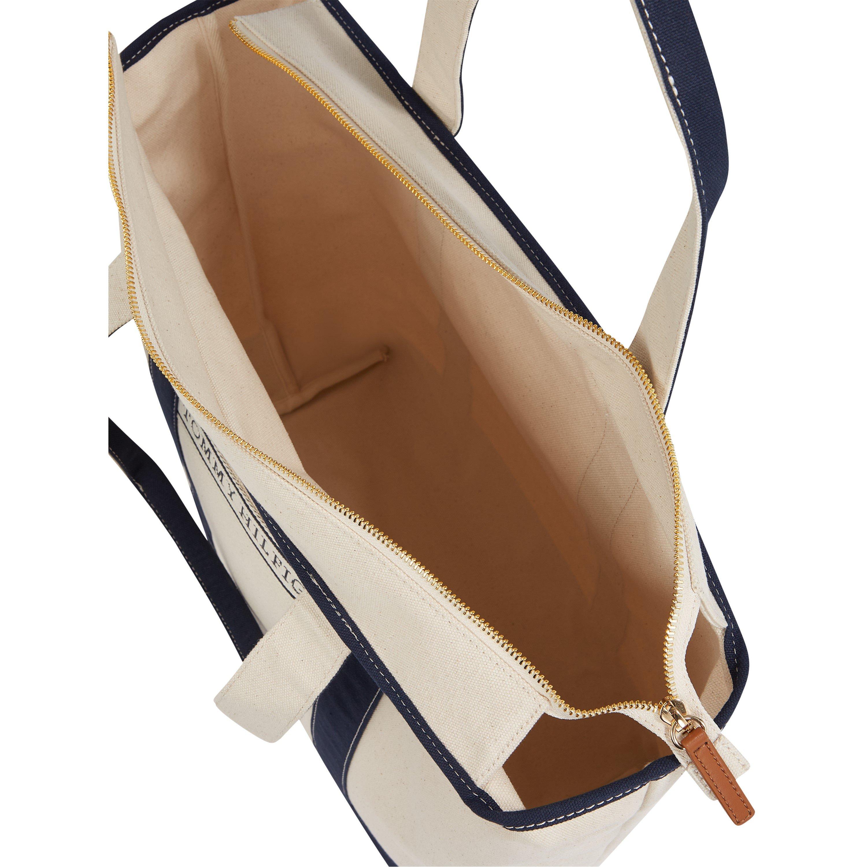 Space Blue - Tommy Hilfiger - Women's Summer Canvas Tote Bag - 5