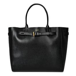 Tom Ford Grain Leather Large Tote Bag