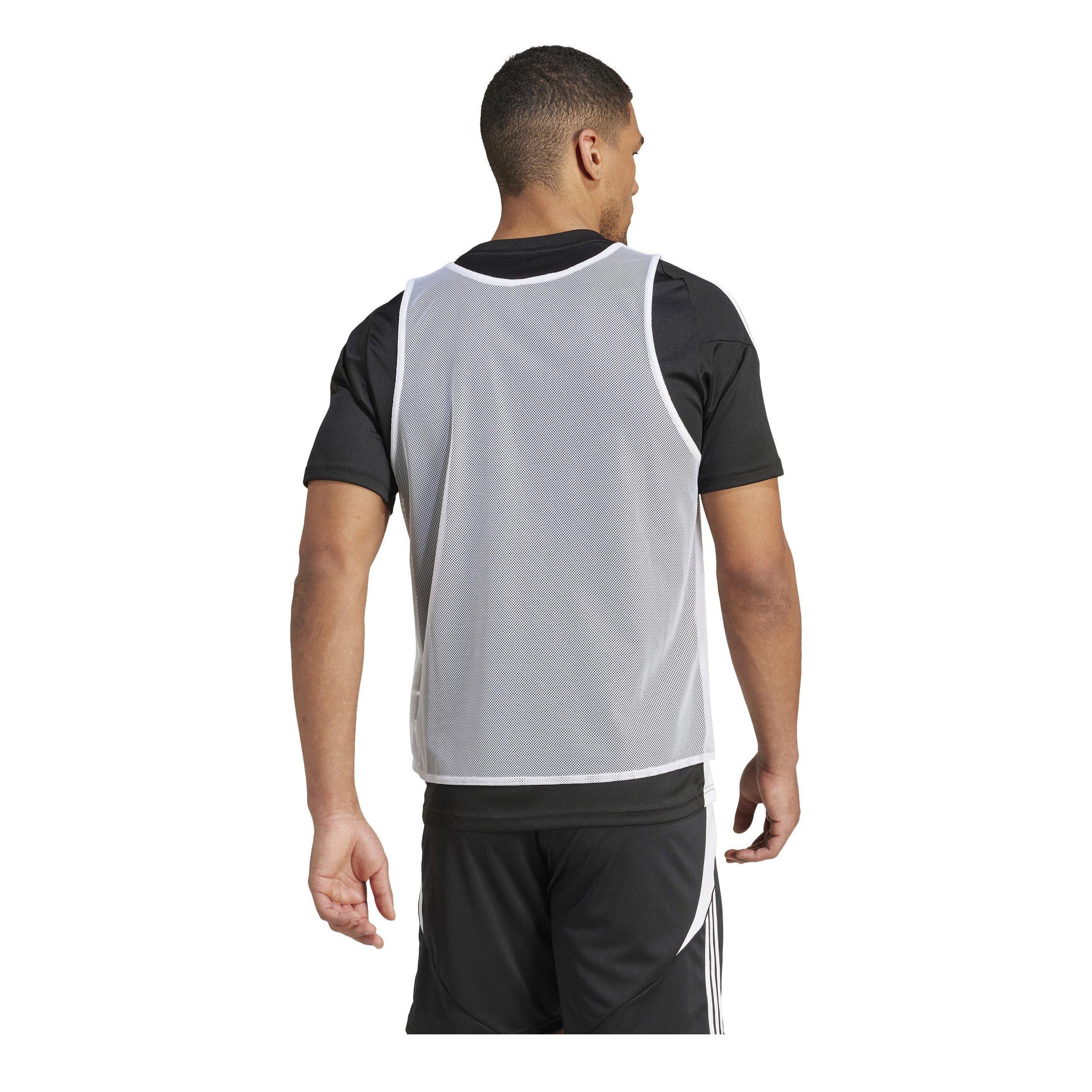 White - adidas - Training 24 Bib - 3