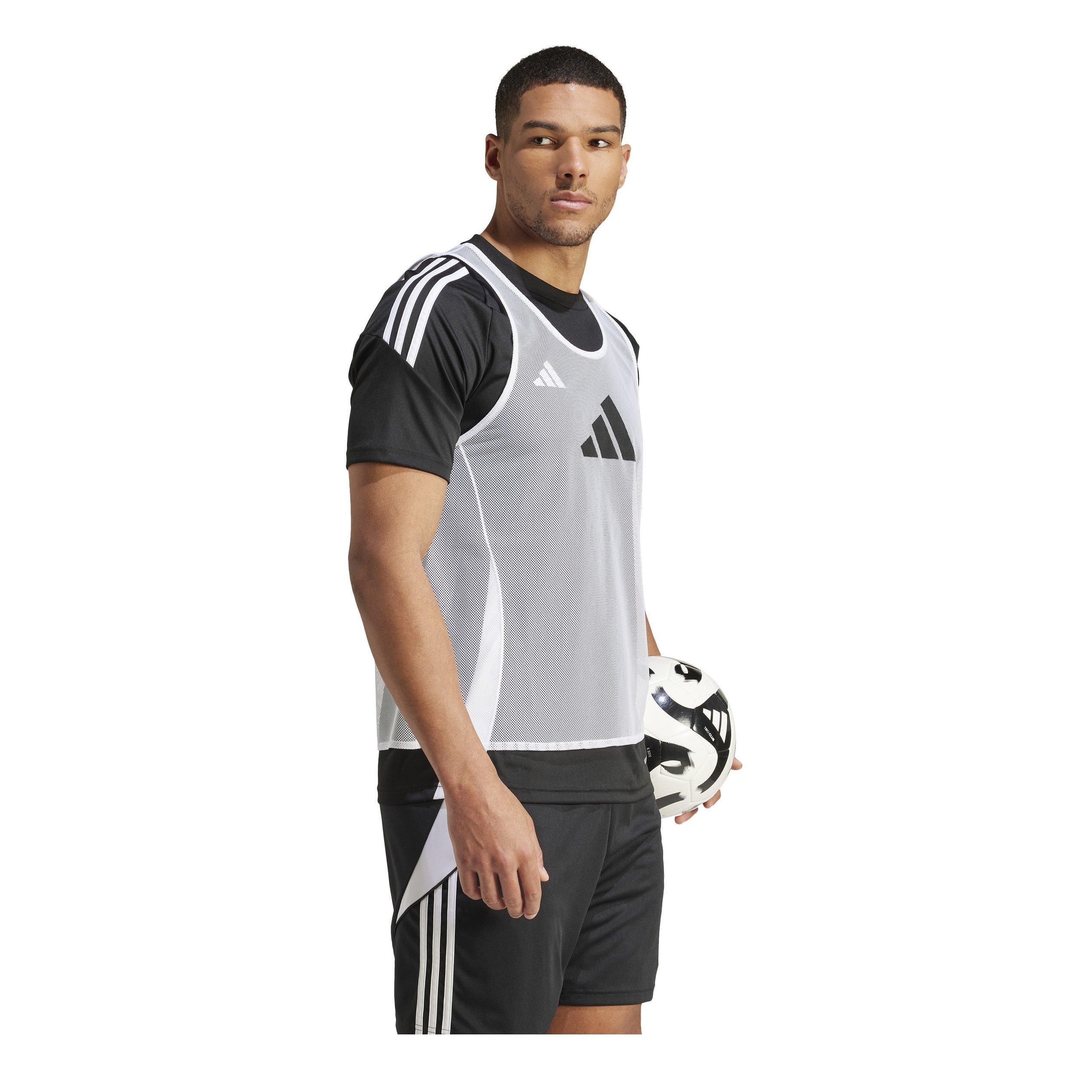 White - adidas - Training 24 Bib - 4