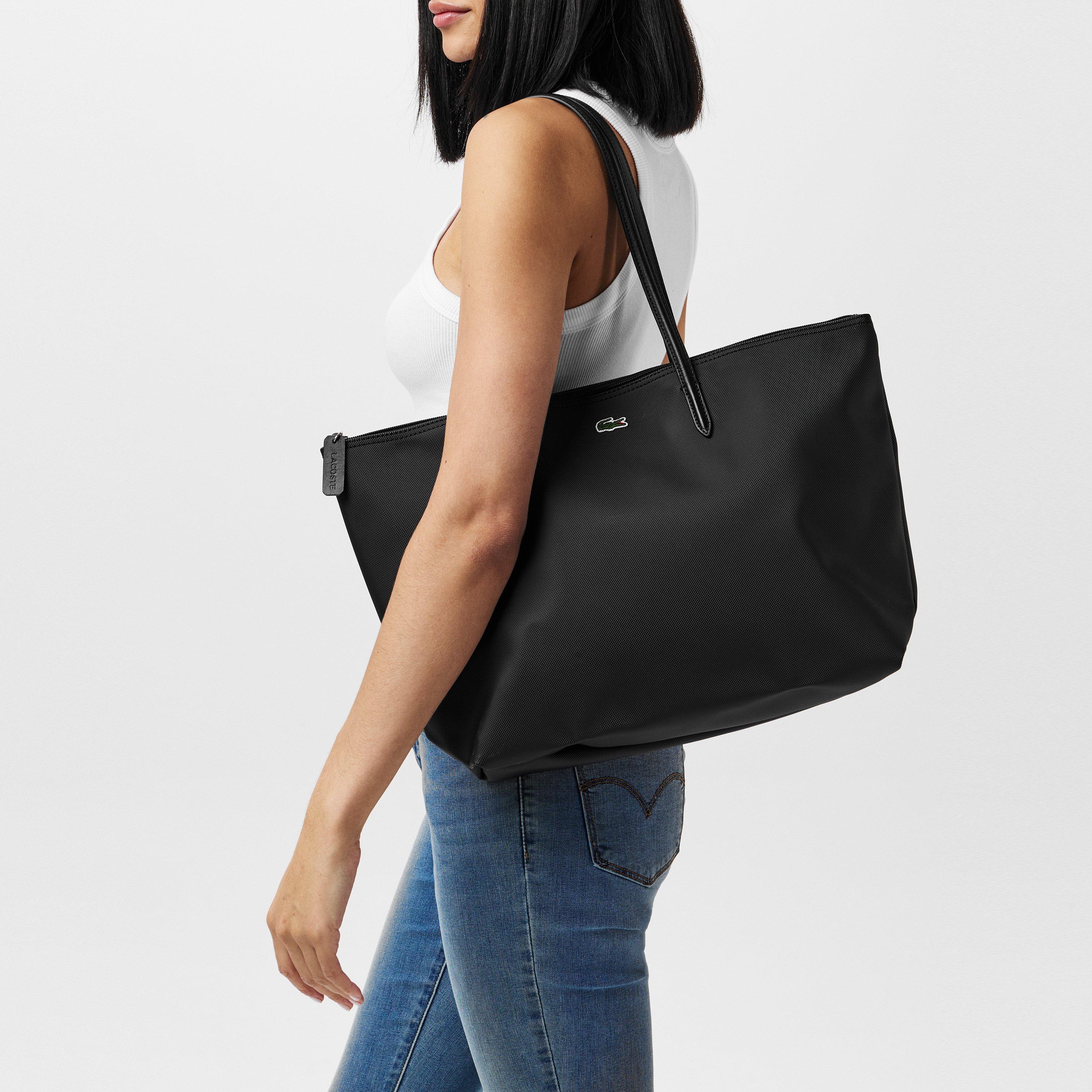 Lacoste Tote Bag Lacoste Handtasche Schwarz Lacoste Women's Large