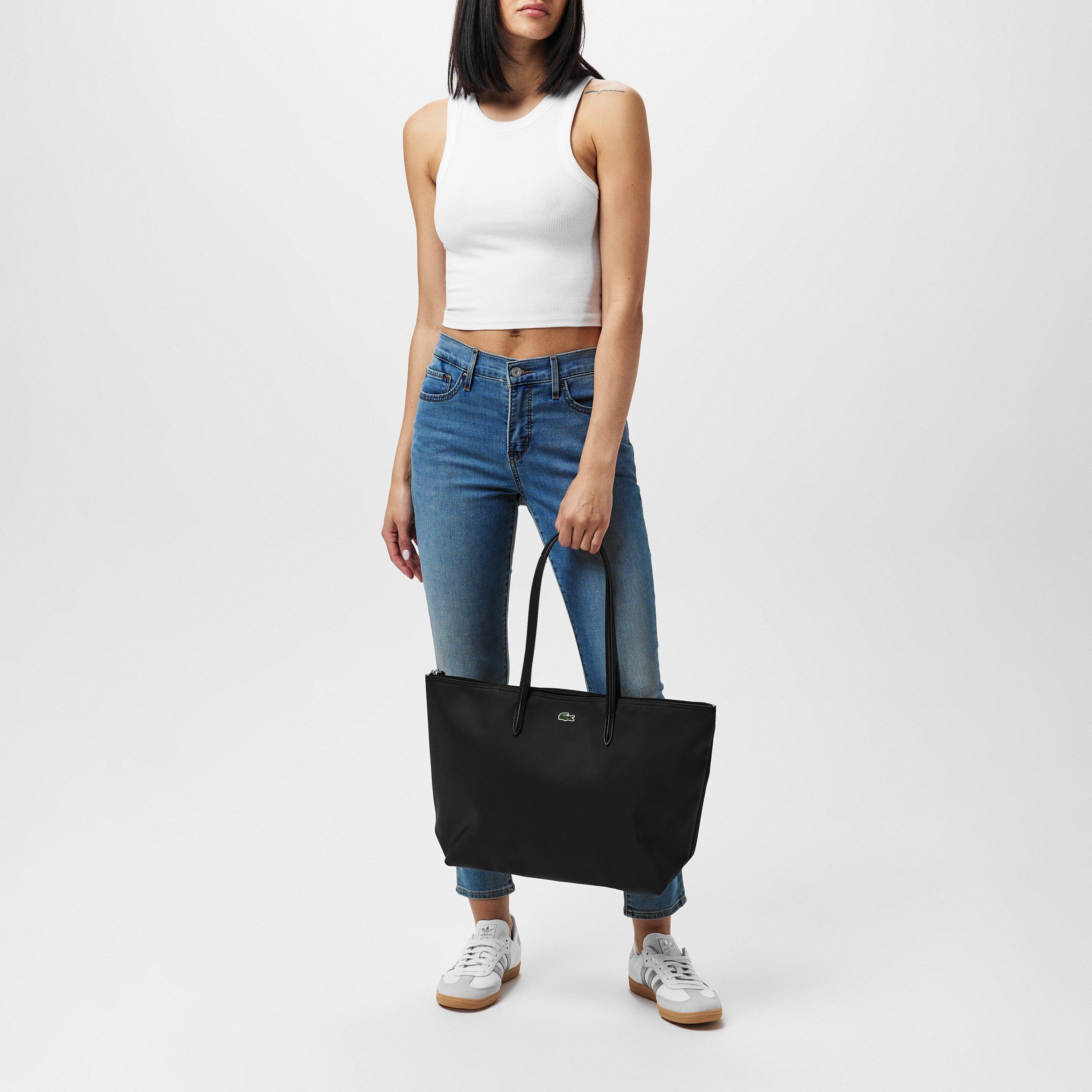 Schwarz - Lacoste - Women's Large Tote Bag - 4