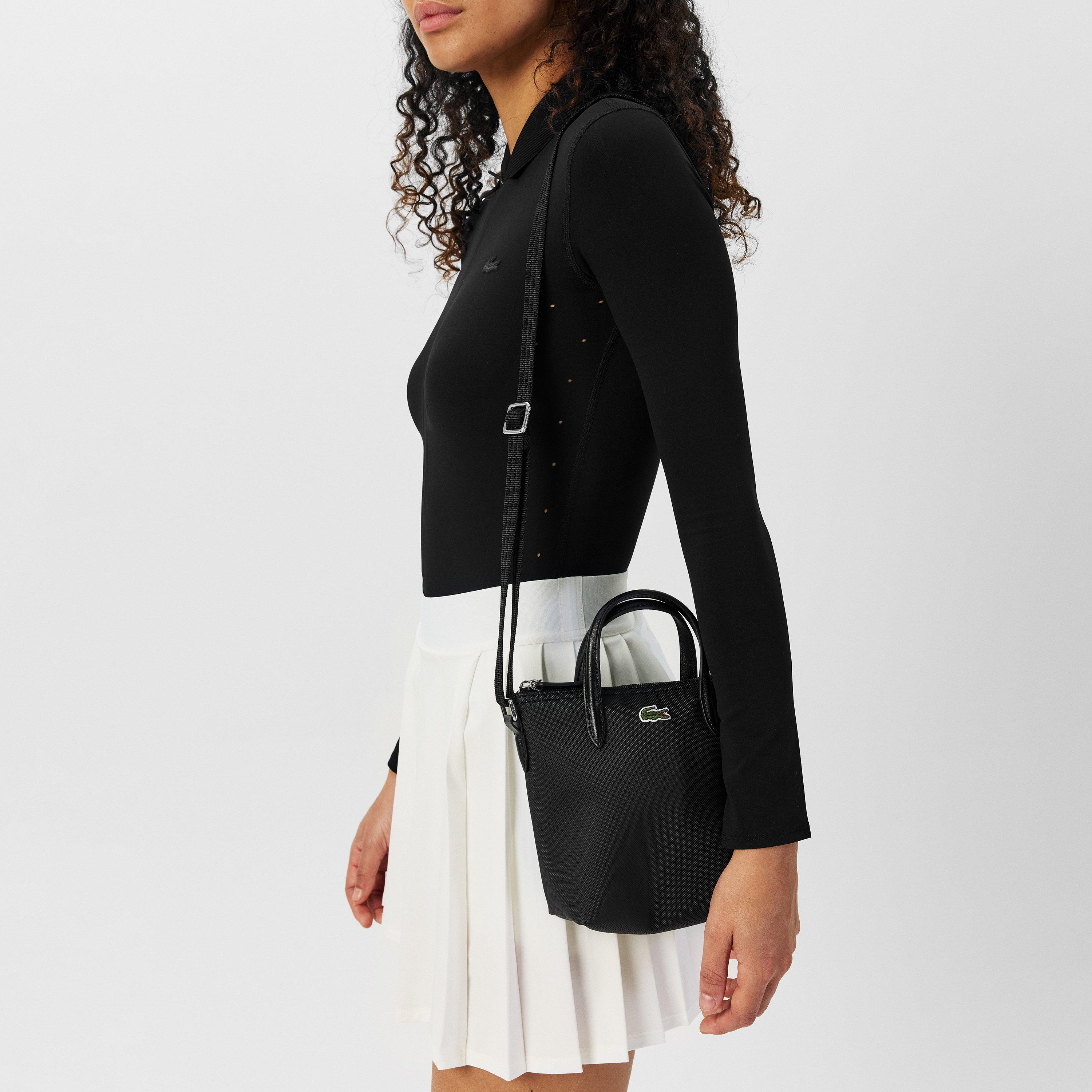 Noir - Lacoste - Women's Cross-body Mini Bag - 3