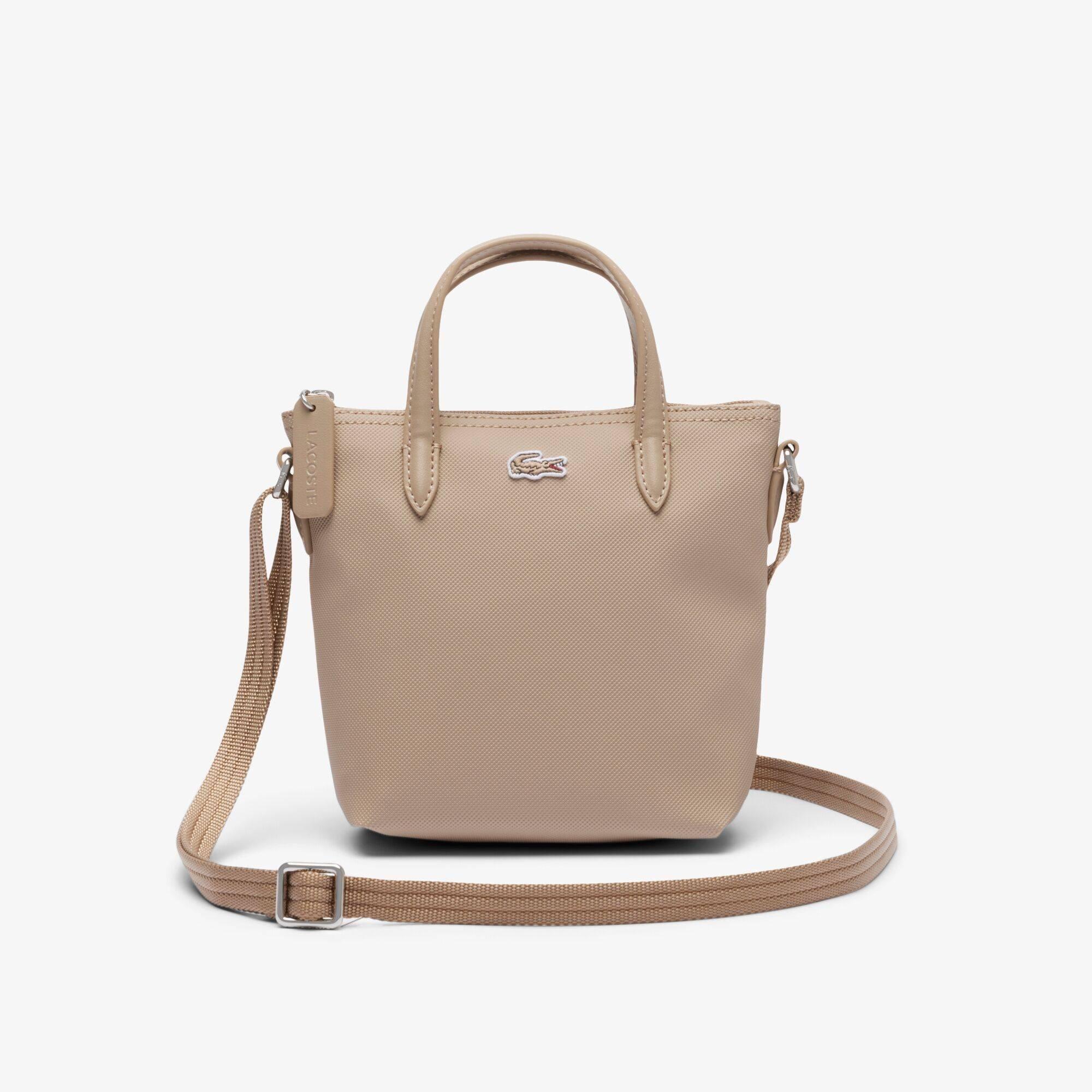 Simply Taupe - Lacoste - Women's Cross-body Mini Bag - 3