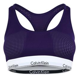 Calvin Klein Modern cotton perforated micro bralette