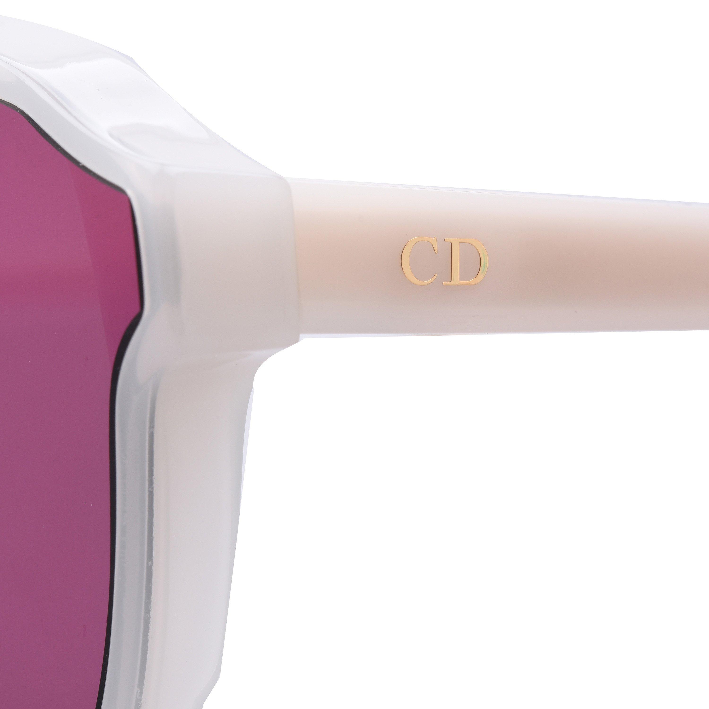 - - DIOR - White 0CD000653 Rectangle Sunglasses - 3