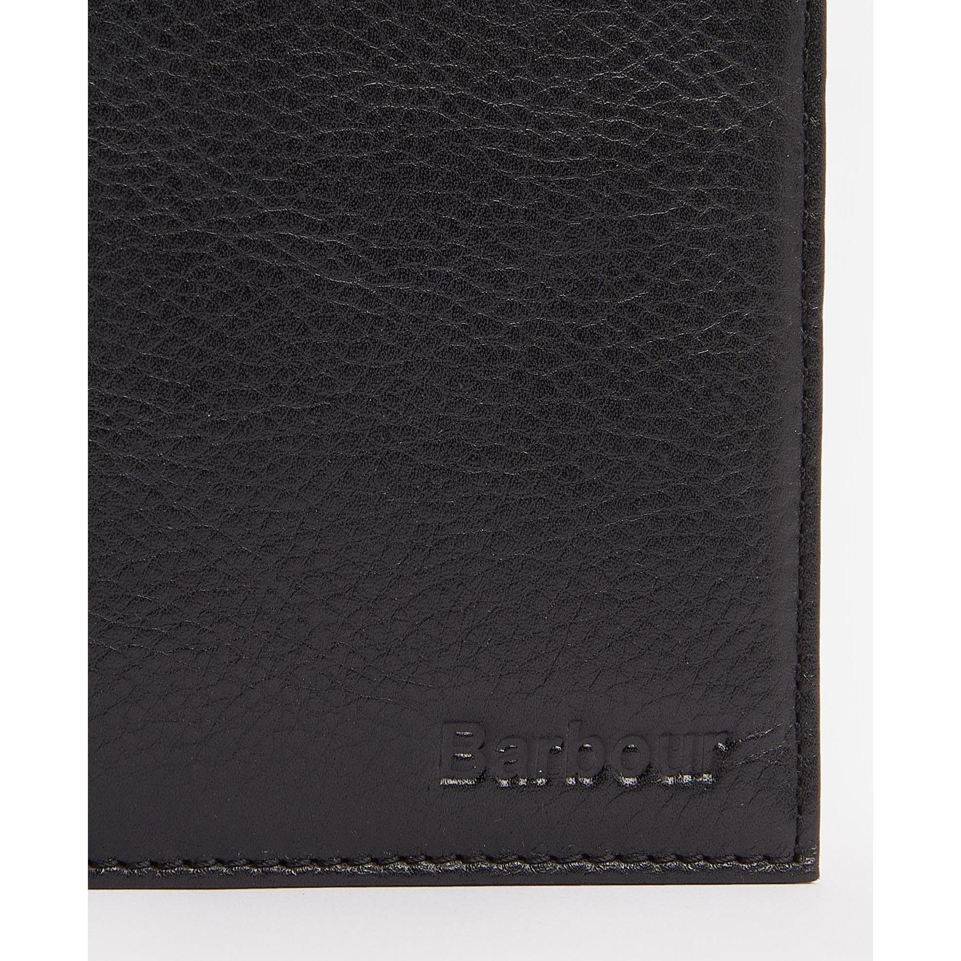 Black / Classic - Barbour - Mens Colwell Billfold Wallet - 3