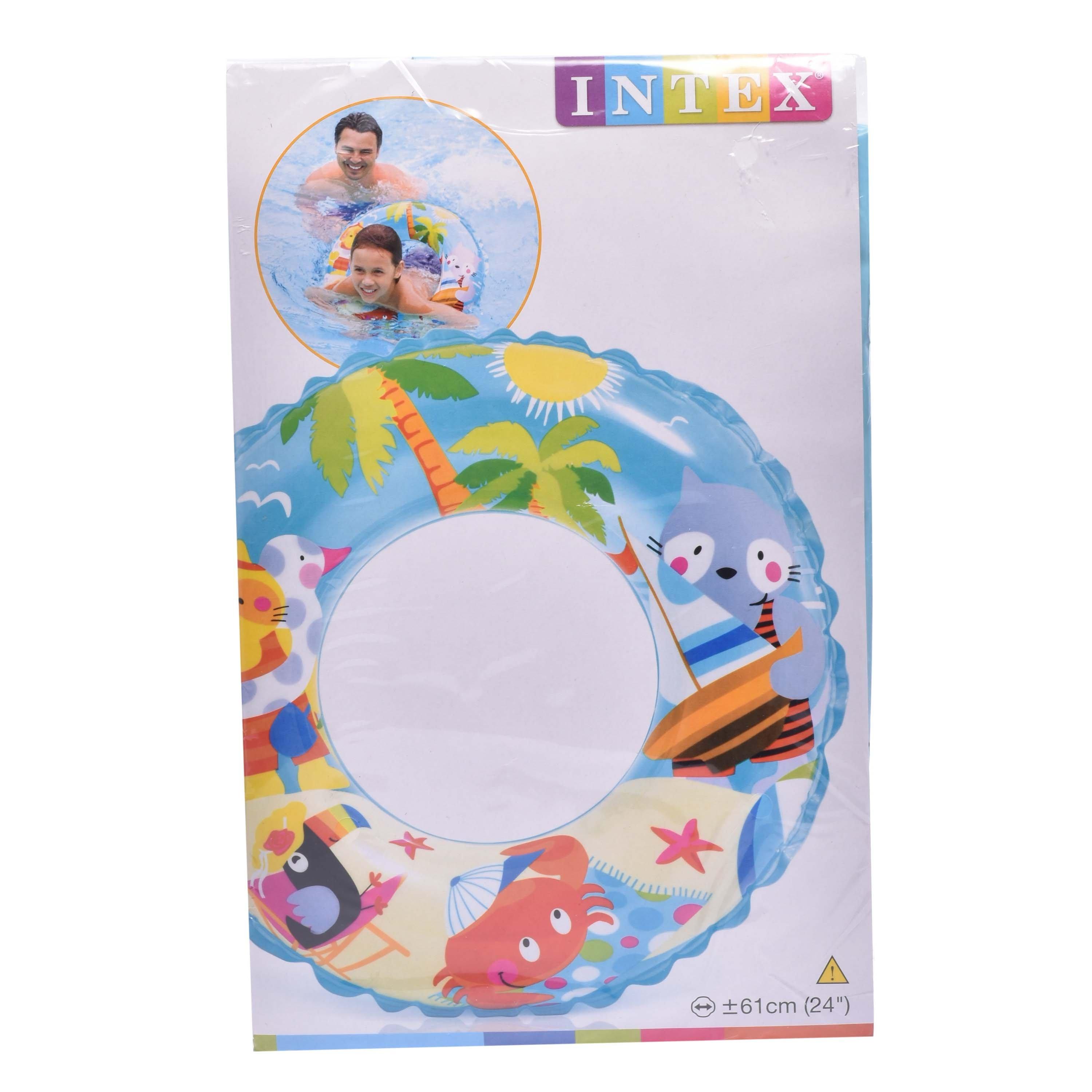 Multi - Intex - Ocean Reef Children's Swimming Ring