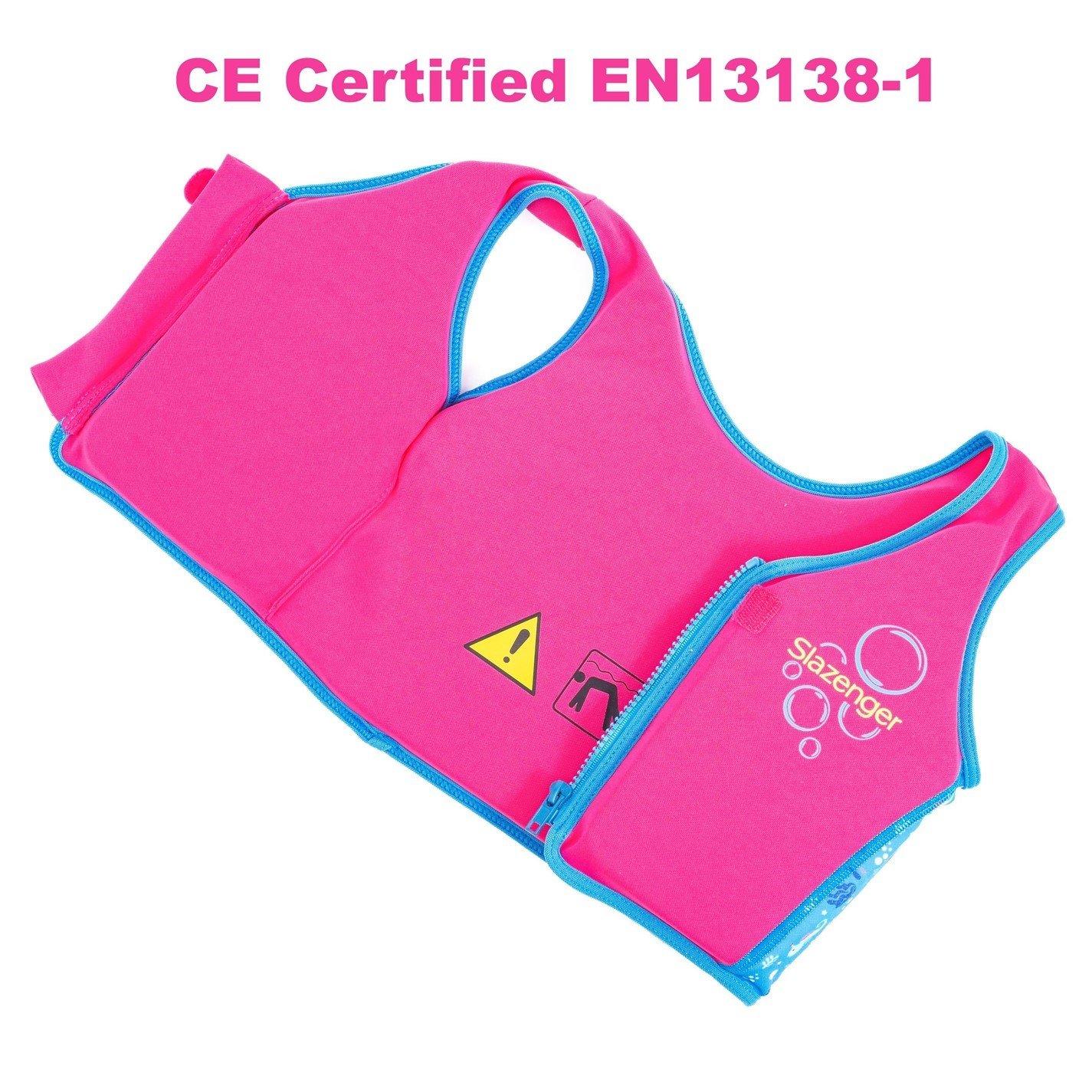 Roze - Slazenger - Kids Confidence Swim Vest - 3