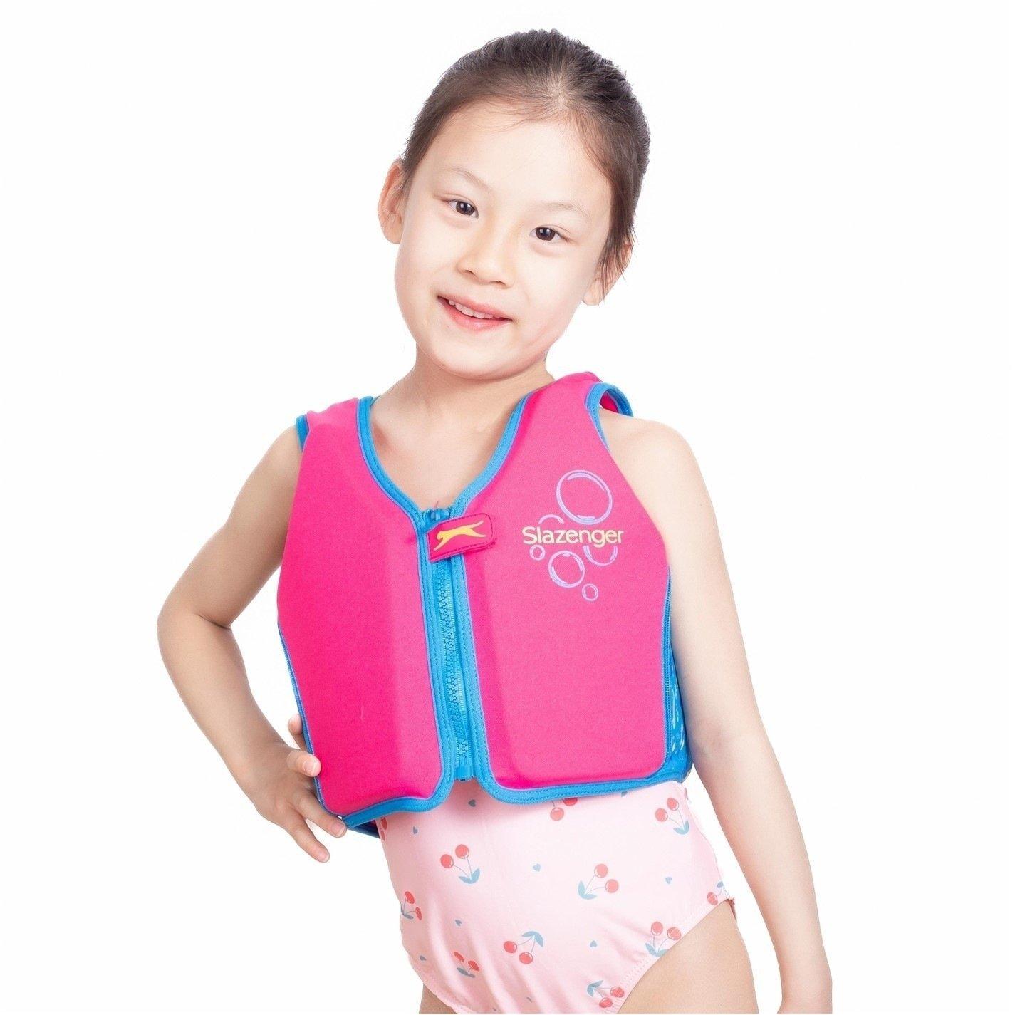 Roze - Slazenger - Kids Confidence Swim Vest - 4