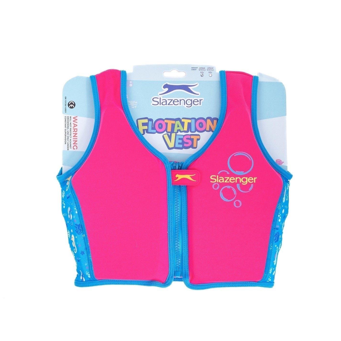 Roze - Slazenger - Kids Confidence Swim Vest - 6