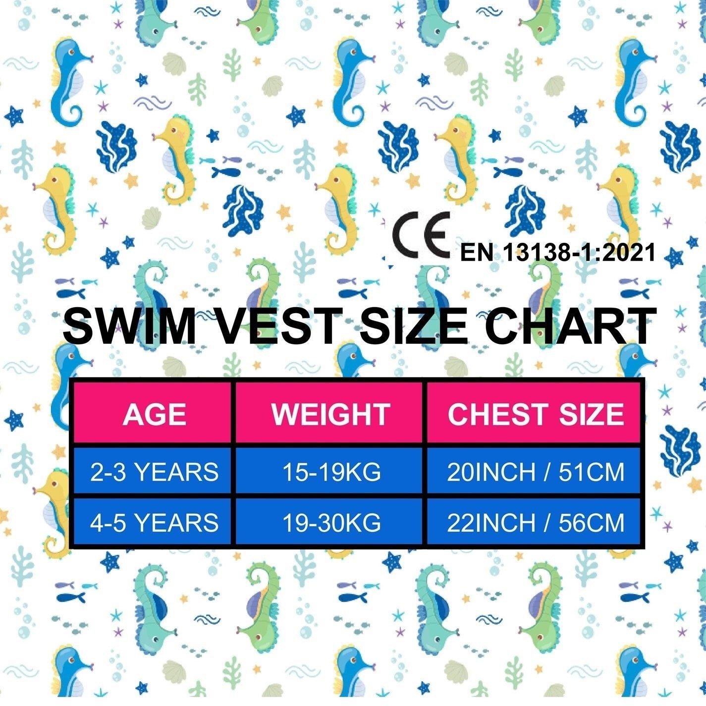 Blu/Giallo - Slazenger - Kids Float Vest - 5
