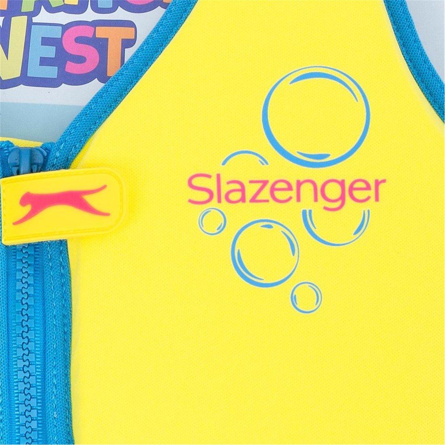 Blu/Giallo - Slazenger - Kids Float Vest - 7
