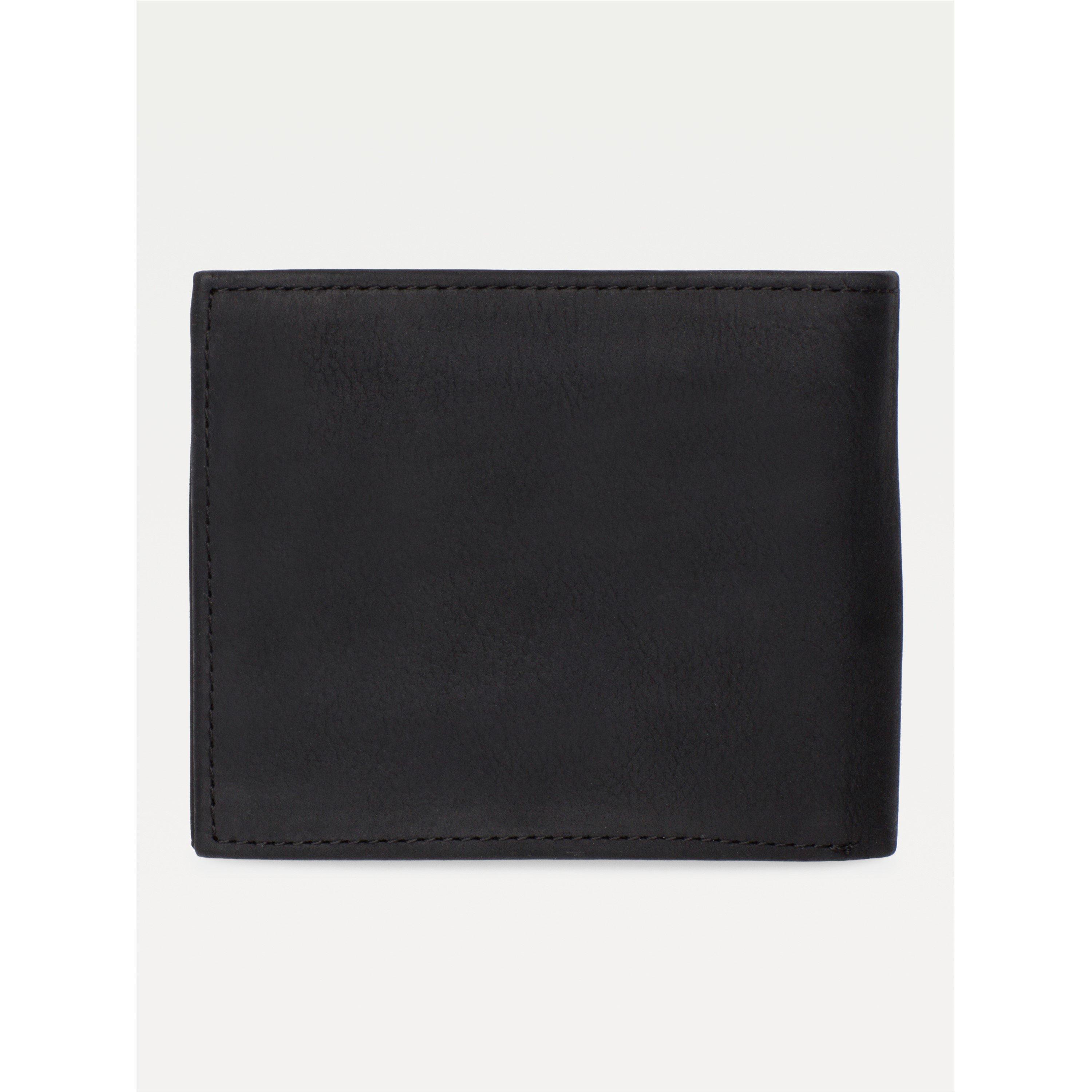 Schwarz - Tommy Hilfiger - Johnson Small Bifold Leather Wallet - 3