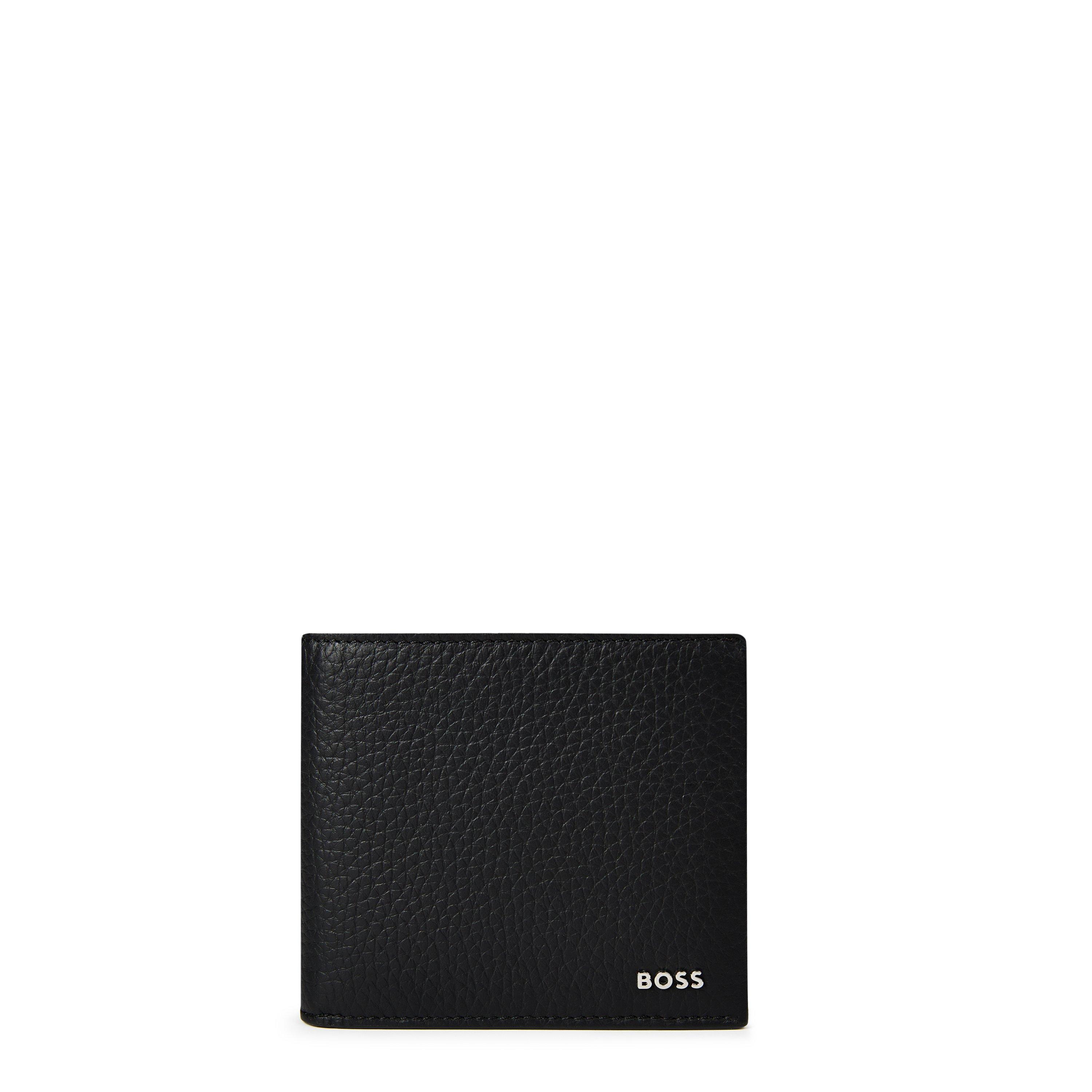 Boss Men's Crosstown Textured Leather Wallet - Black 001