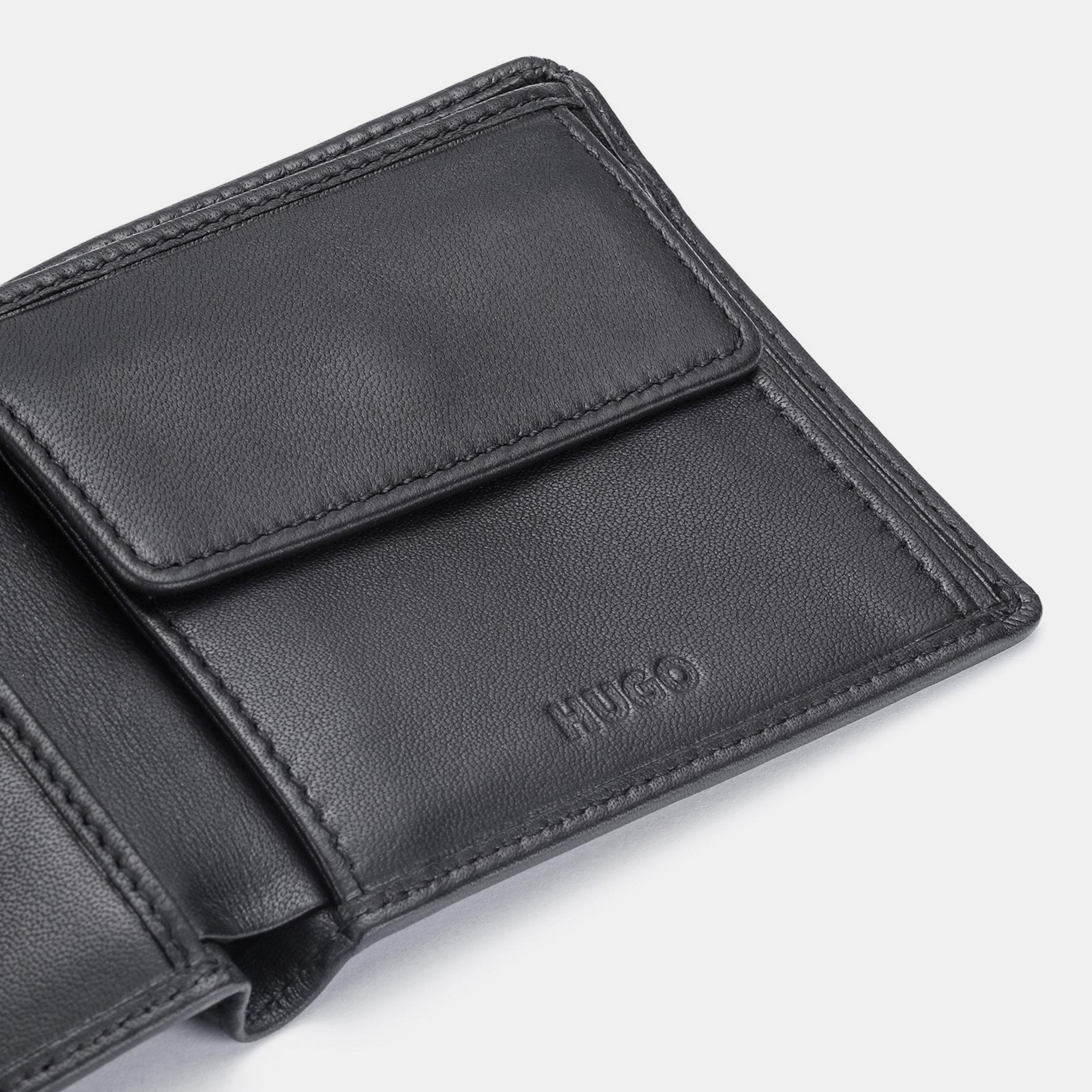 Black/Red 002 - Hugo - Men's Subway Card Wallet - 4