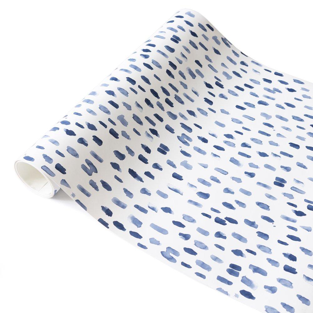 Blue - Wall Pops - Self Adhesive Wallpaper Bindu Blue - 2