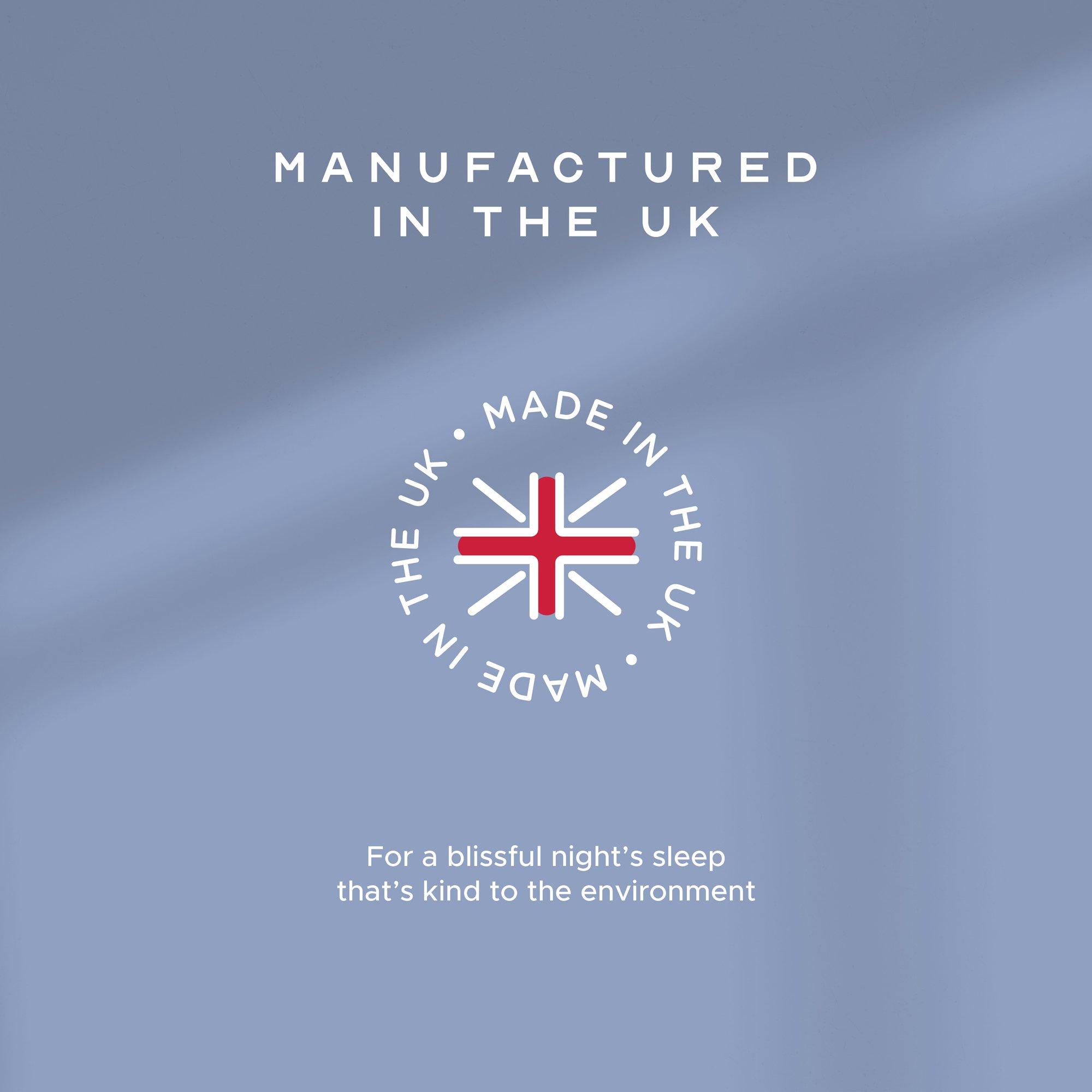 White - Snuggledown - Scandinavian Hollowfibre 3cm Mattress Topper - 6