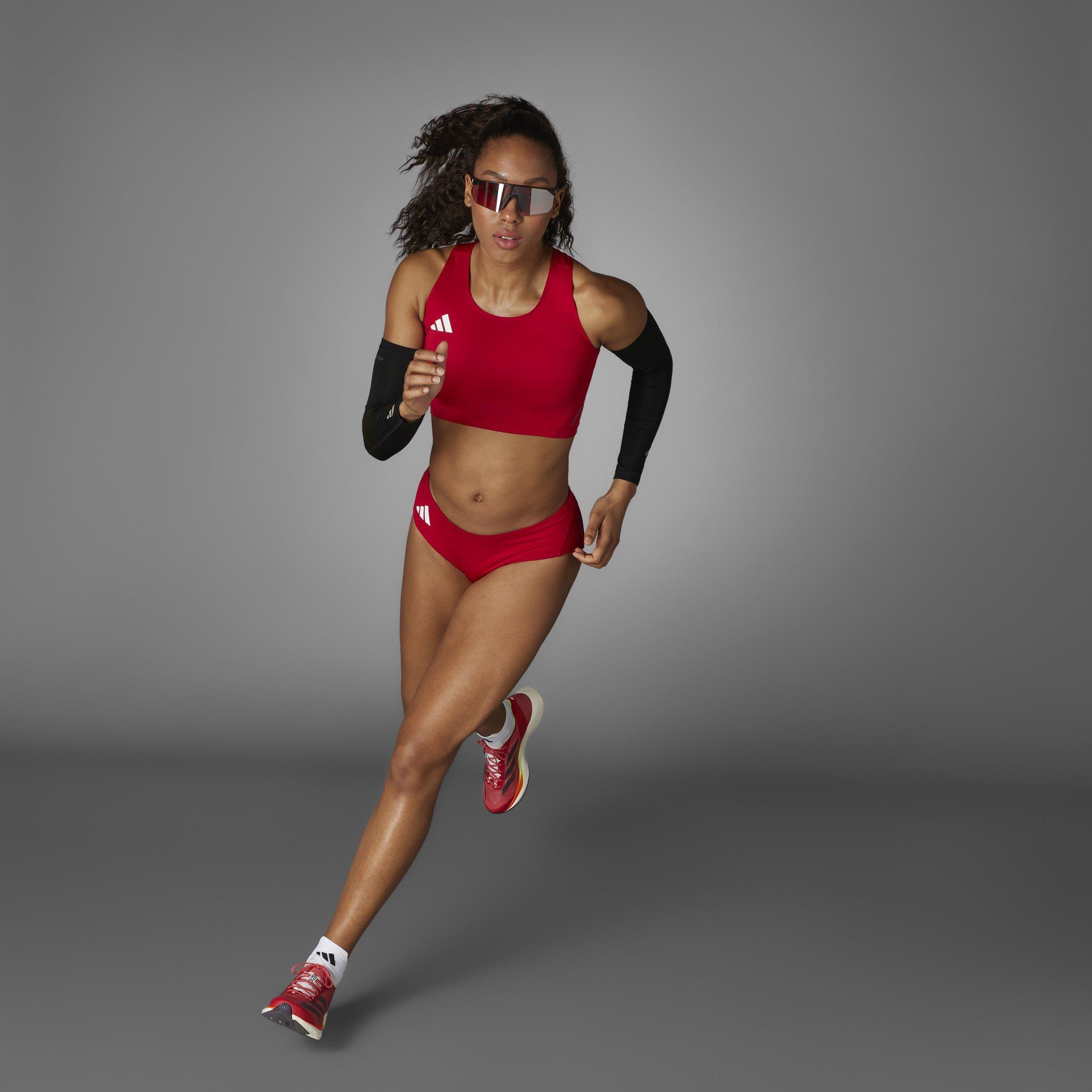 Hold Power Rød - adidas - Adizero Running Briefs Womens - 12