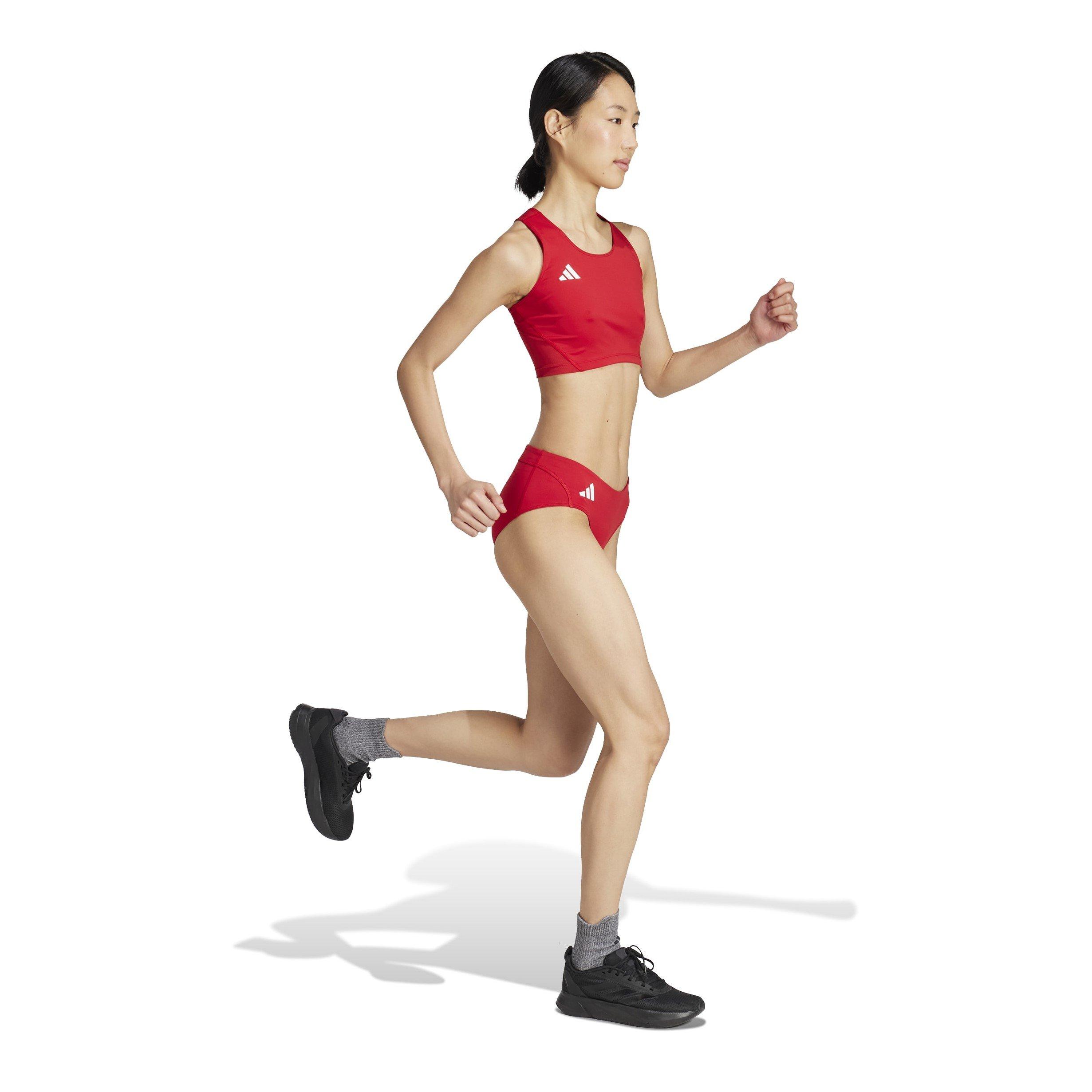 Hold Power Rød - adidas - Adizero Running Briefs Womens - 5