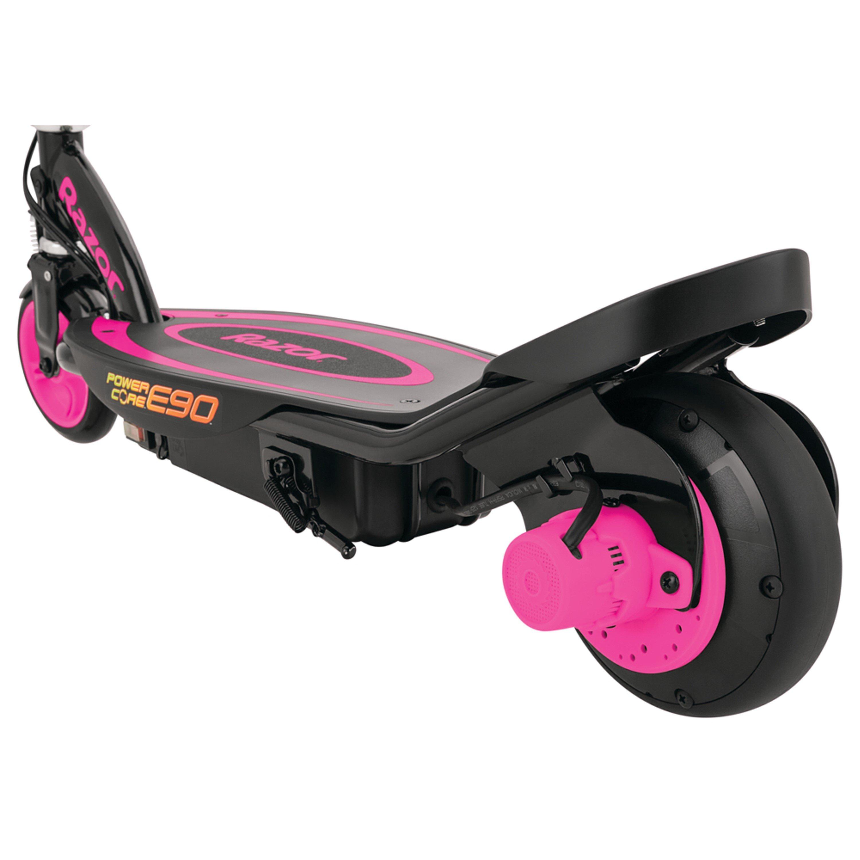 Pink - Razor - Power Core E90 12 Volt Scooter - Pink - 2