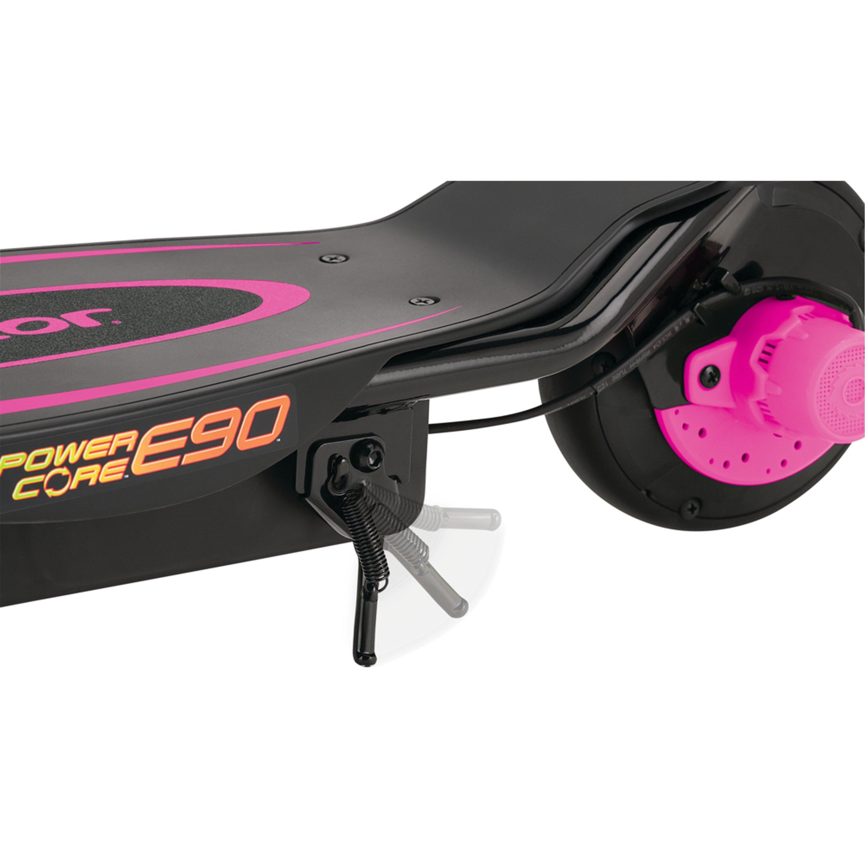 Pink - Razor - Power Core E90 12 Volt Scooter - Pink - 4
