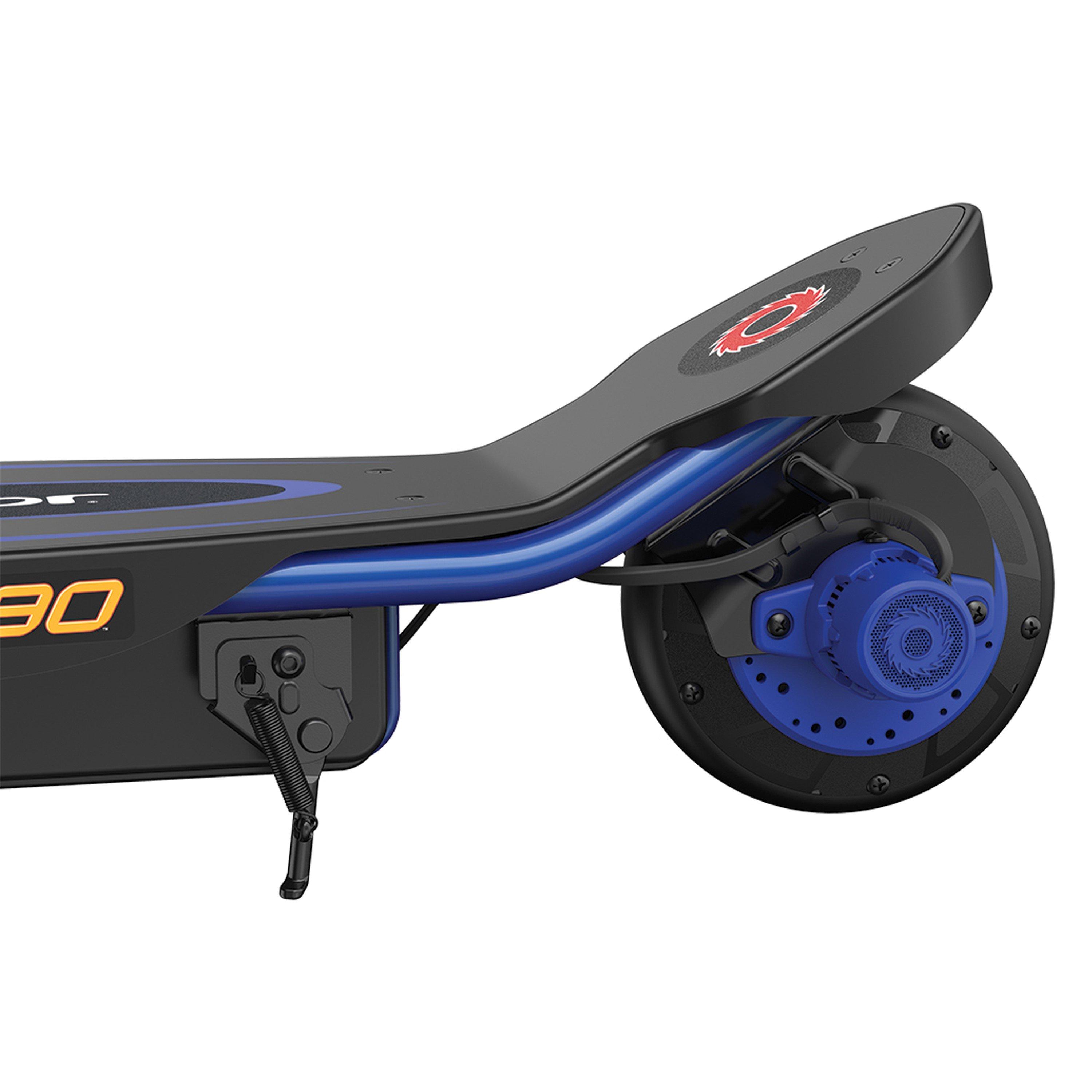 Blue - Razor - Power Core E90 12 Volt Scooter - Blue - 2