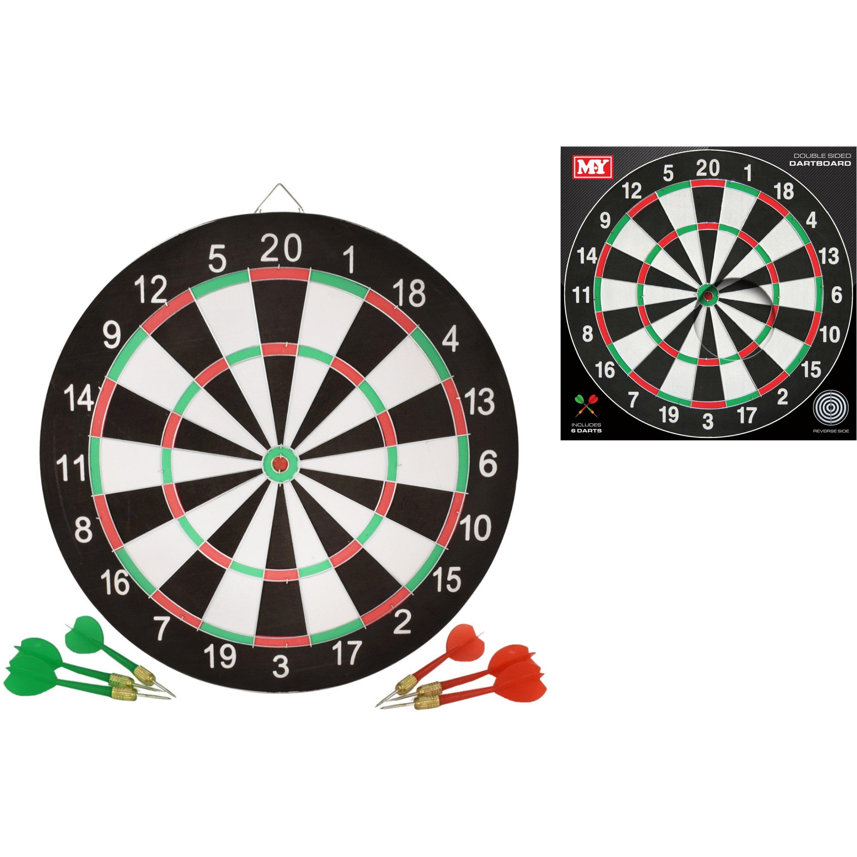 Multi Colour - M.Y - 17 M.Y DART BOARD WITH 6 DARTS