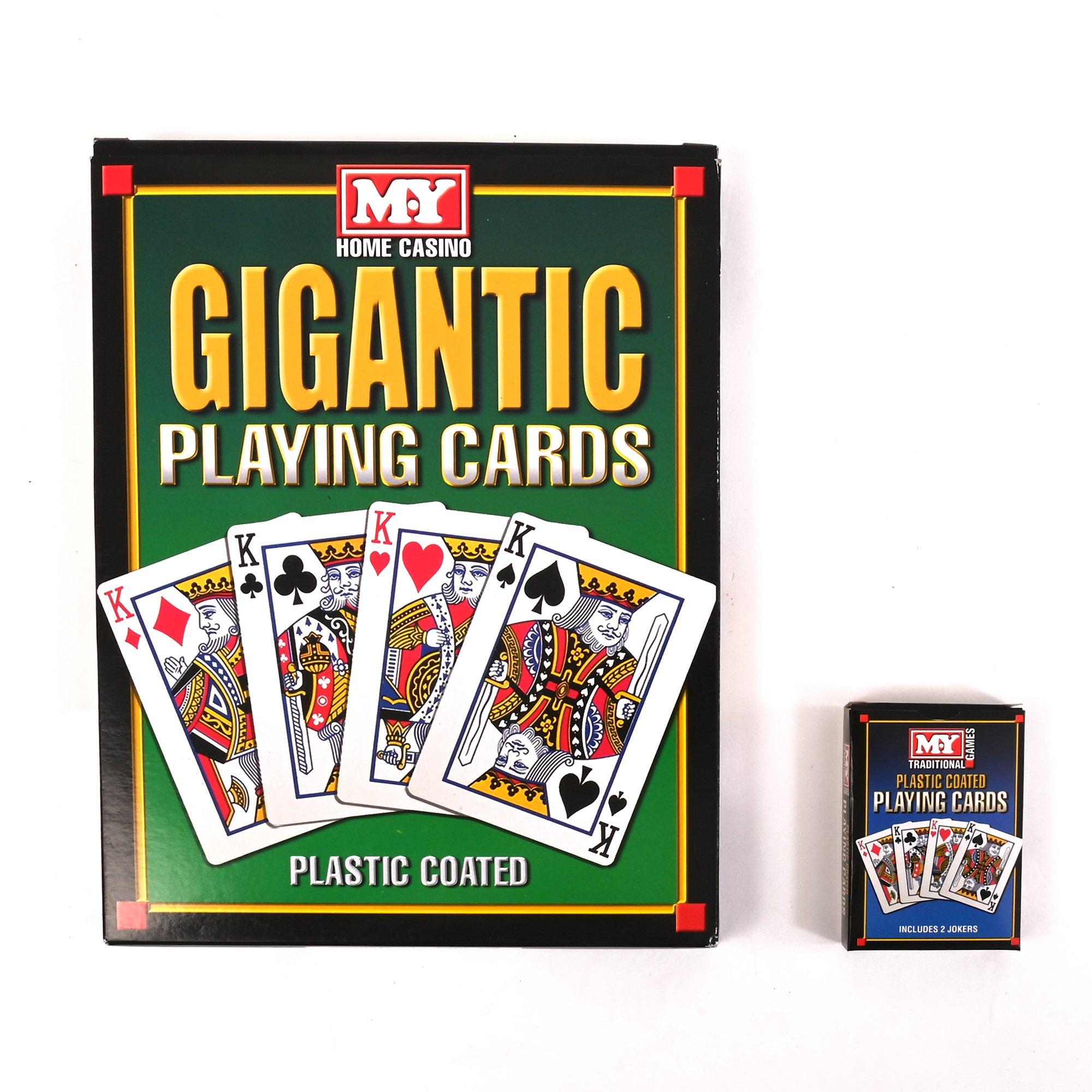 Multi Colour - M.Y - Deck of Giant Playing Cards - 1