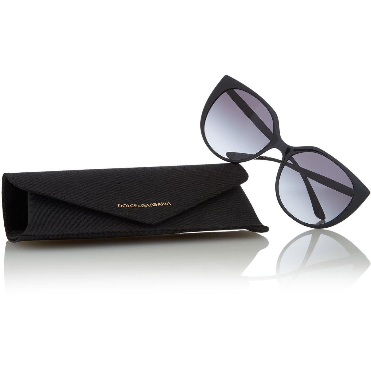 Black - Dolce and Gabbana - Black Dg6119 Butterfly Sunglasses - 4