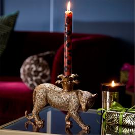 Biba Leopard Candle Holder