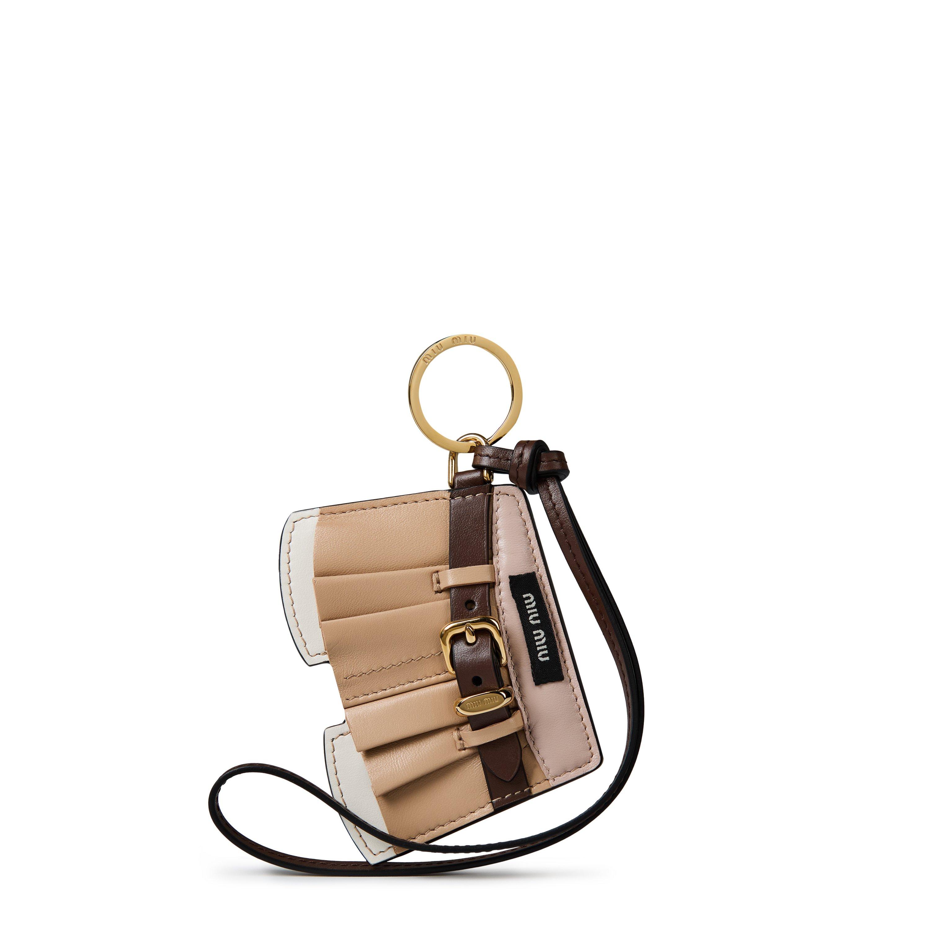 Miu Miu Women's Mini Skirt Keyring - Cord
