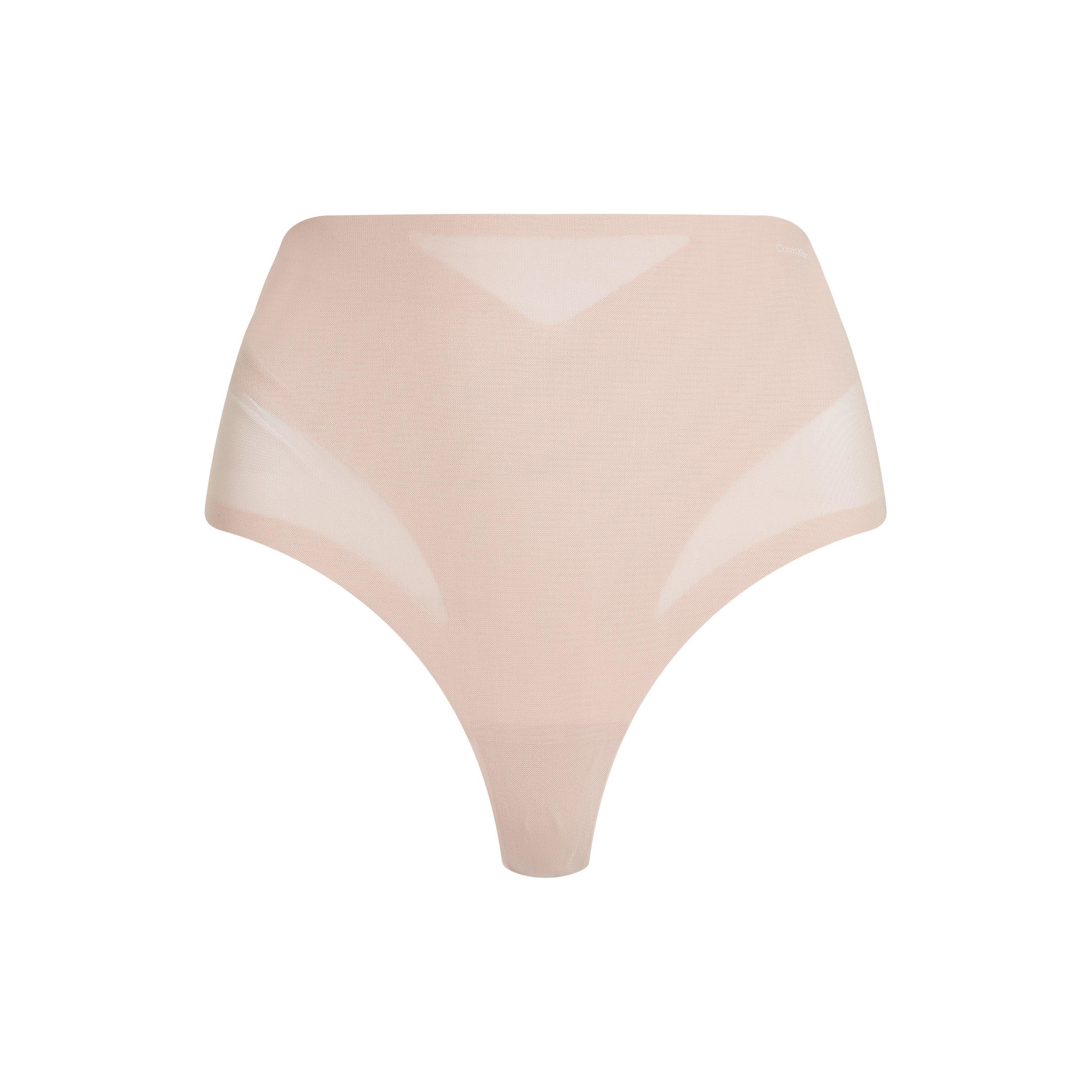 Cedar - Calvin Klein - Women's Sculpted Firm Mesh Thong Shapewear - 5