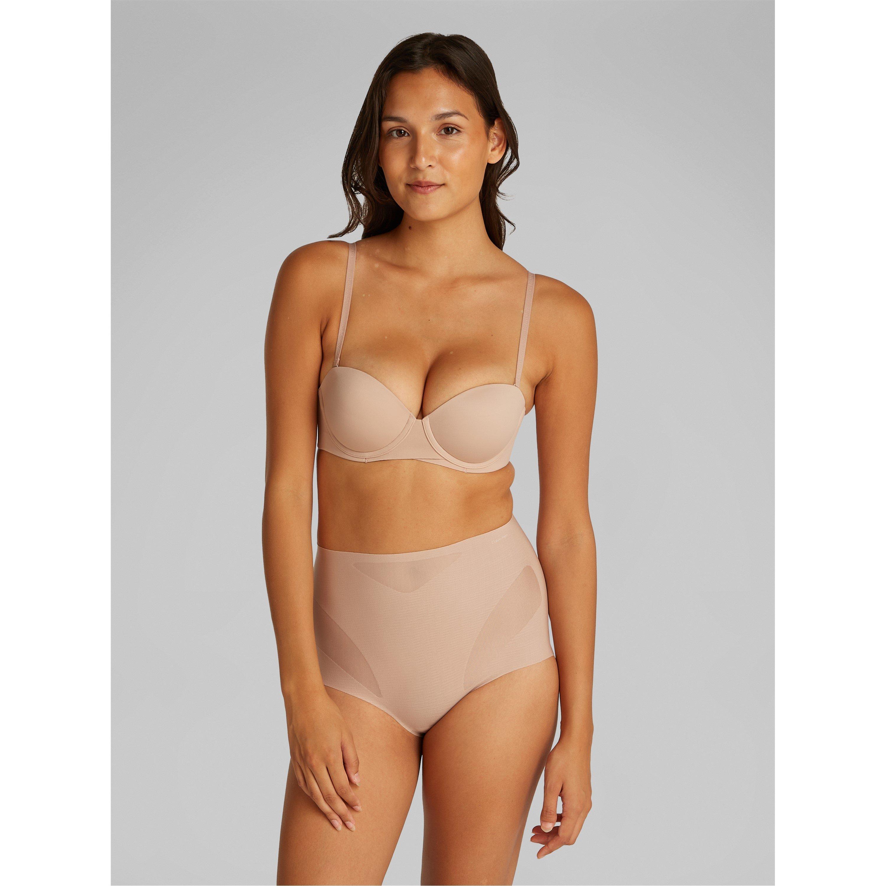 Calvin Klein Women's Sculpted Firm Mesh Brief Shapewear - Cedar - 16 (XL)
