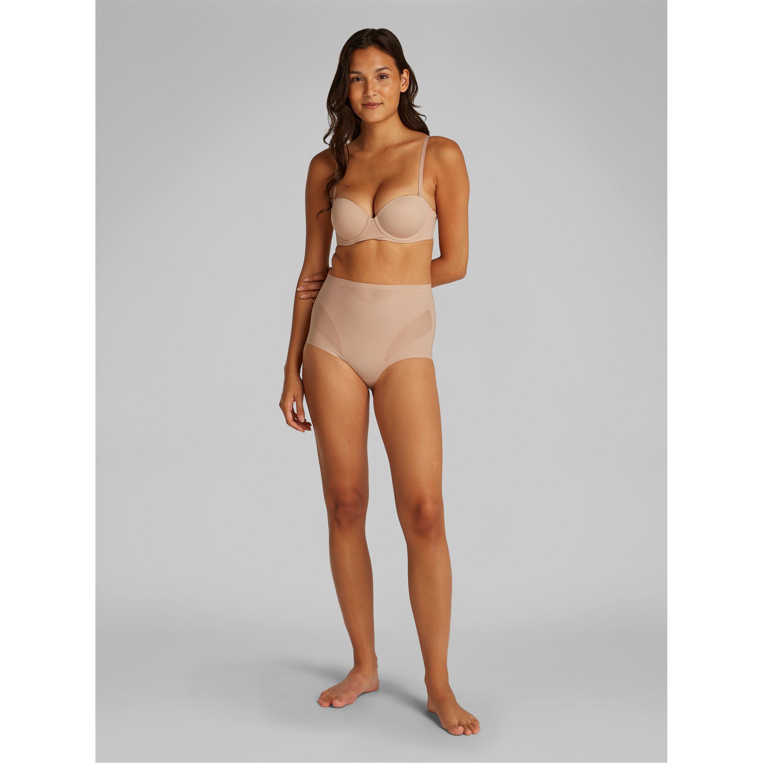 Cedar - Calvin Klein - Women's Sculpted Firm Mesh Brief Shapewear - 2