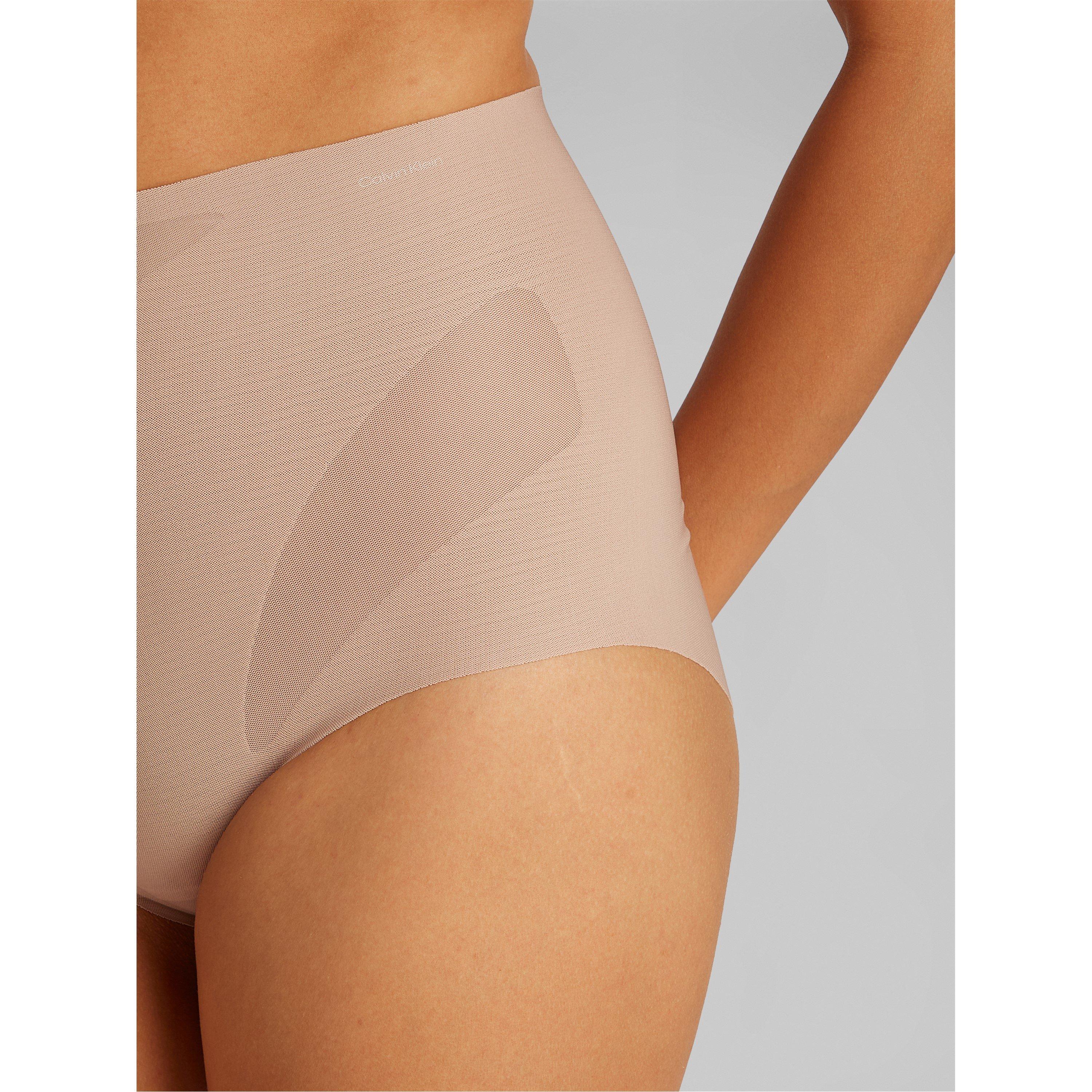 Cedar - Calvin Klein - Women's Sculpted Firm Mesh Brief Shapewear - 4