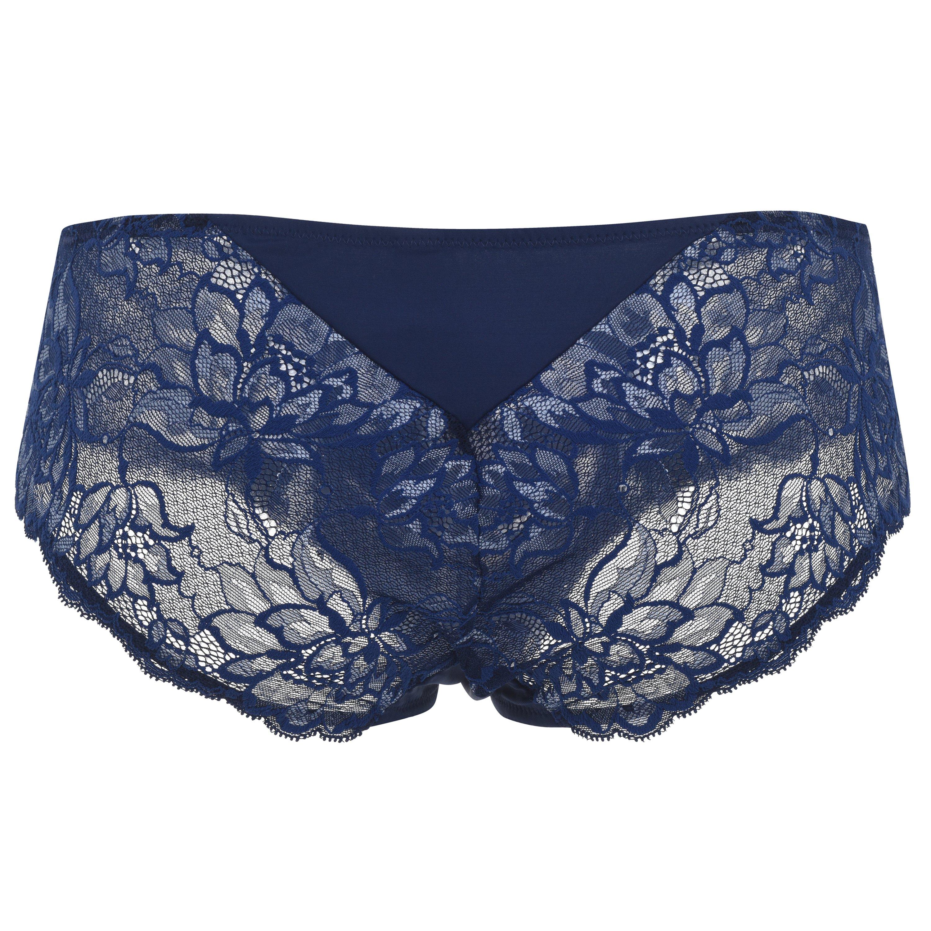 Navy - Triumph - Amourette charm hipster brief - 2