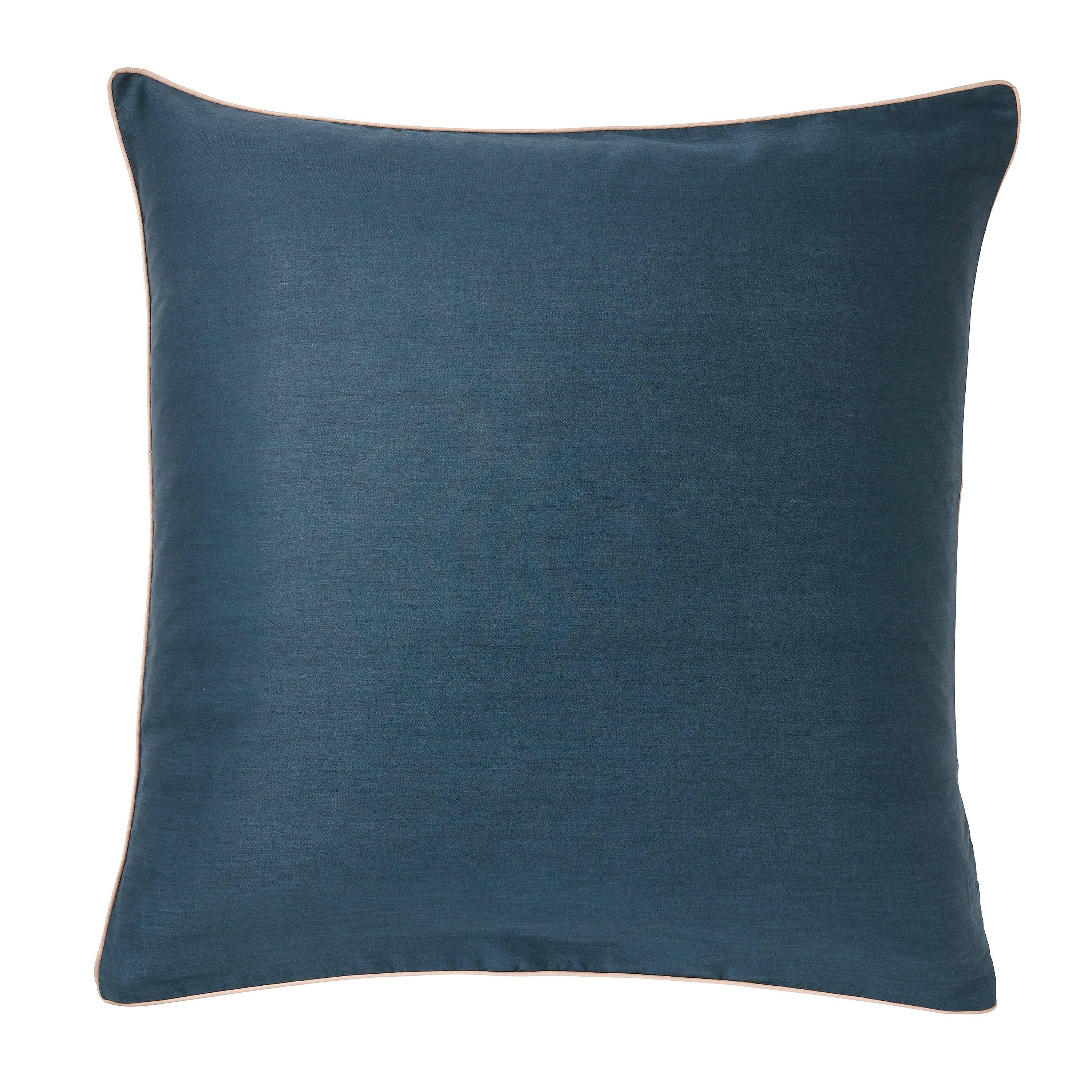 Harlequin  Oscillation 200Tc Cotton Square P/Case - Navy - SQUARE PILLOWCASE