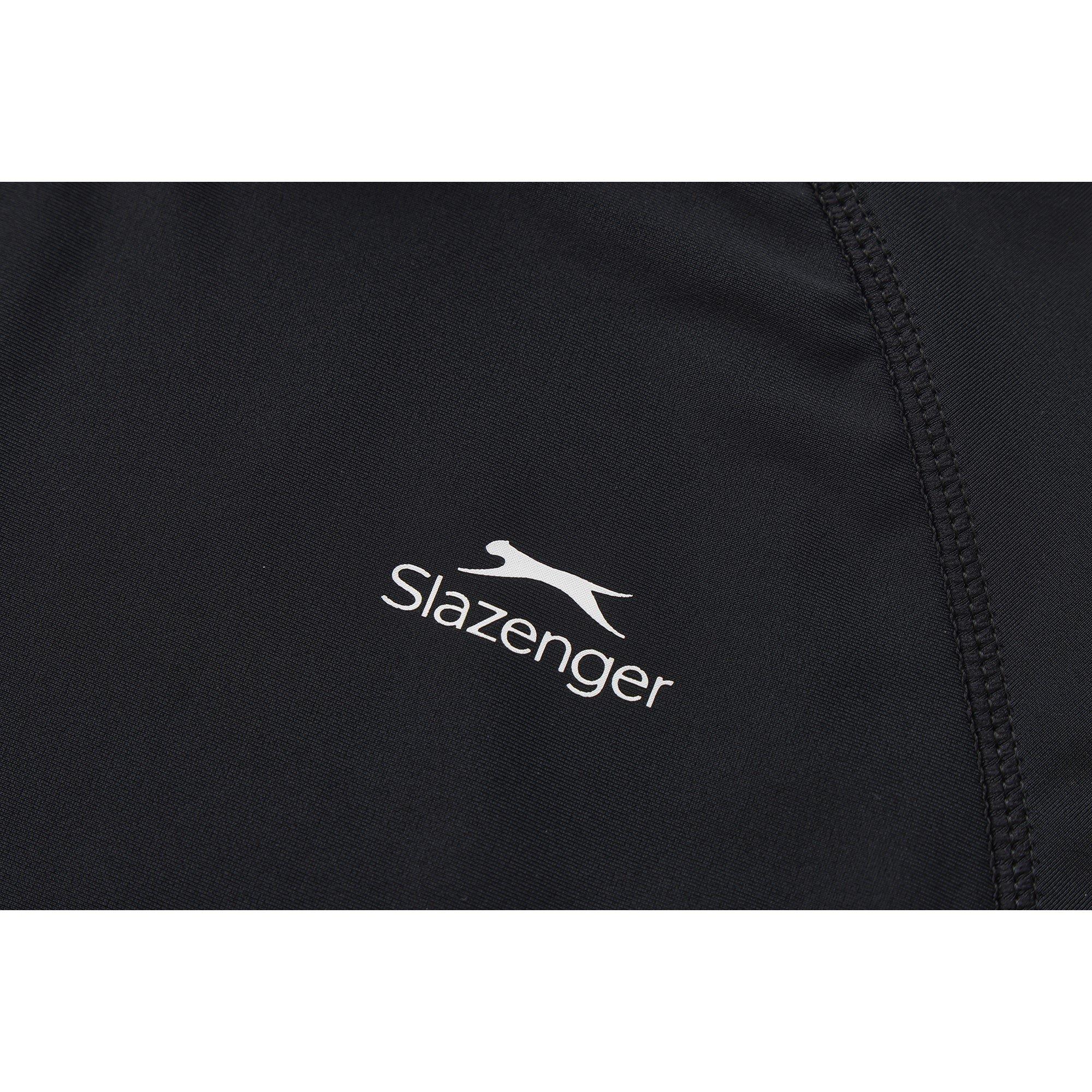 Black - Slazenger - Slaz LS Rash Vest Juniors - 3