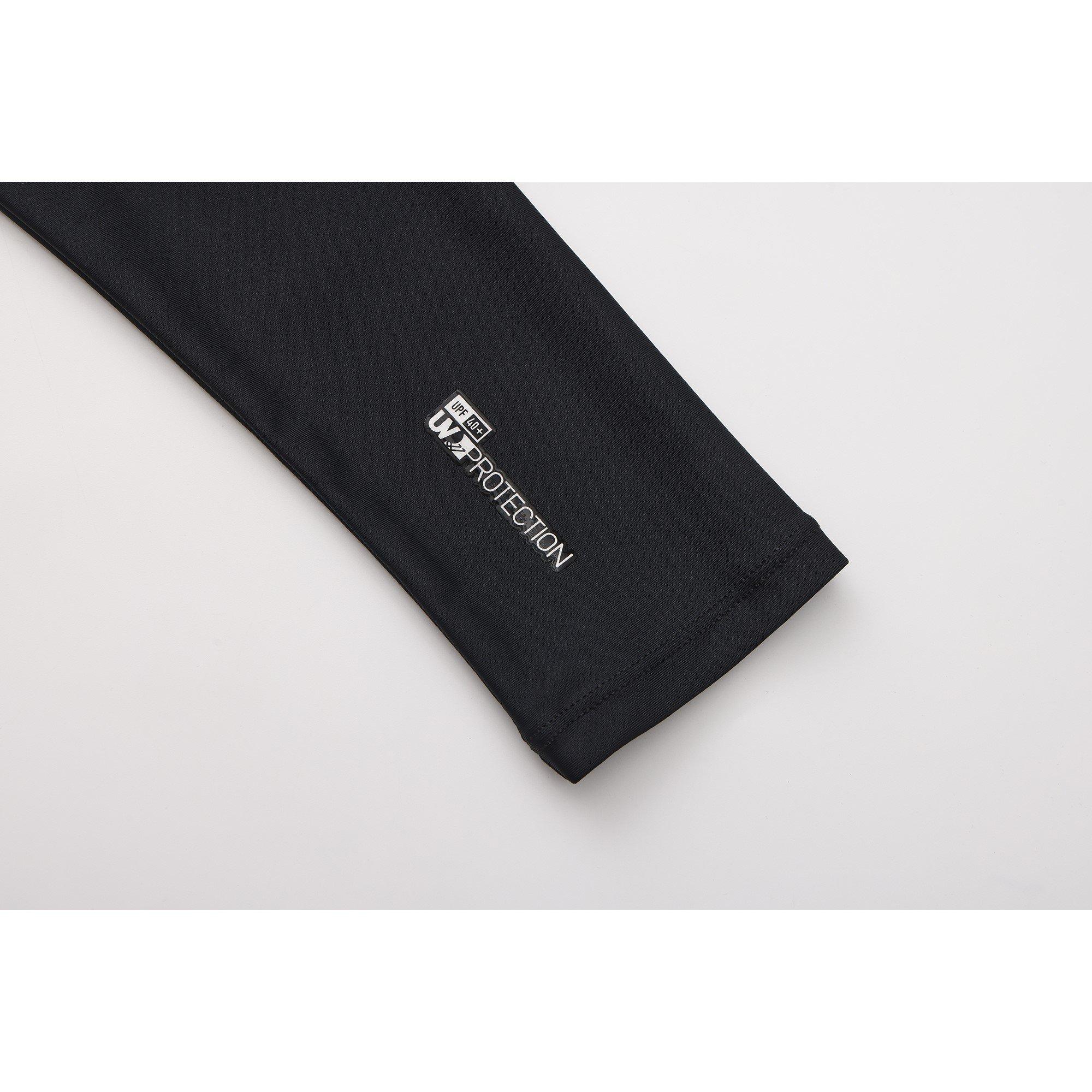 Black - Slazenger - Slaz LS Rash Vest Juniors - 4