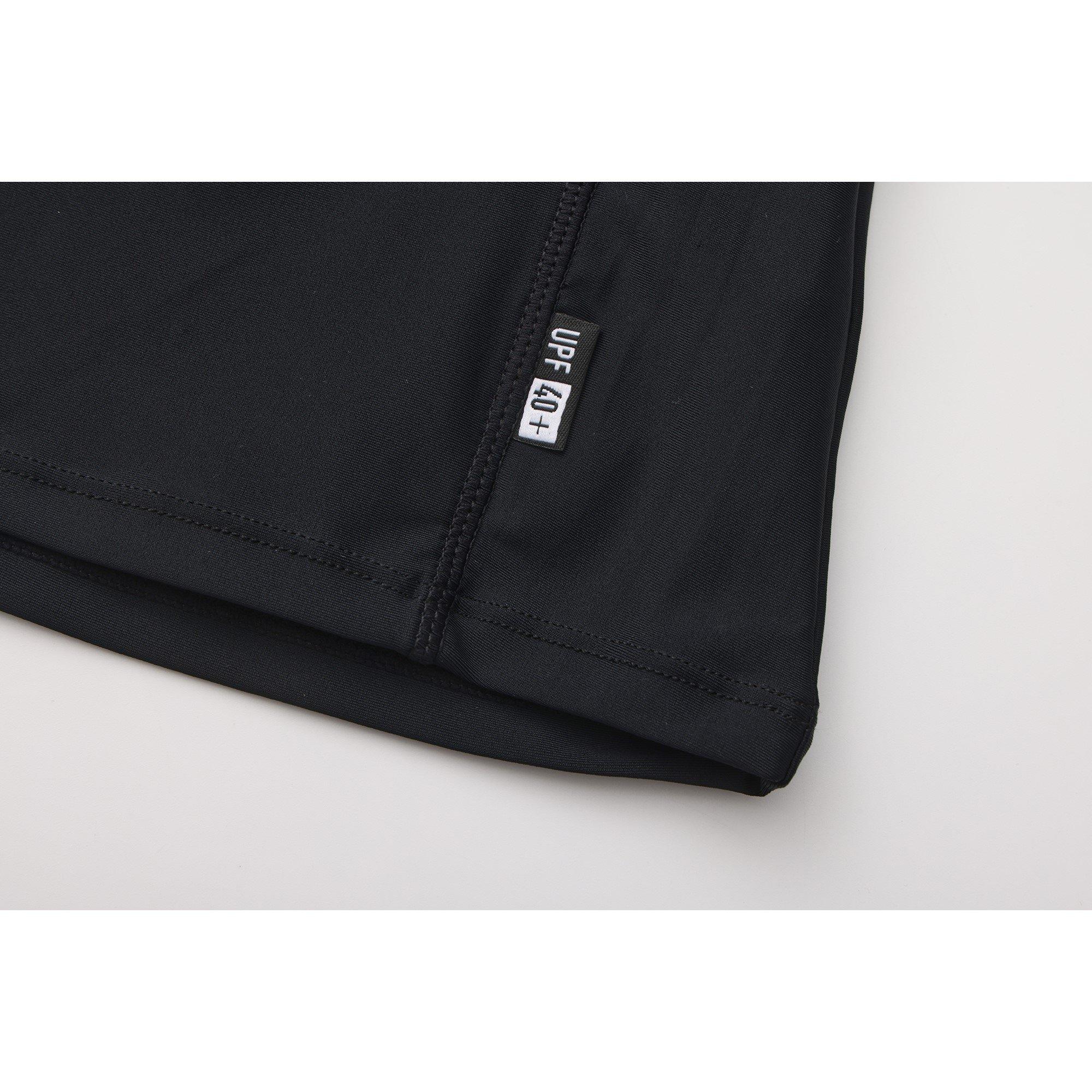 Black - Slazenger - Slaz LS Rash Vest Juniors - 5