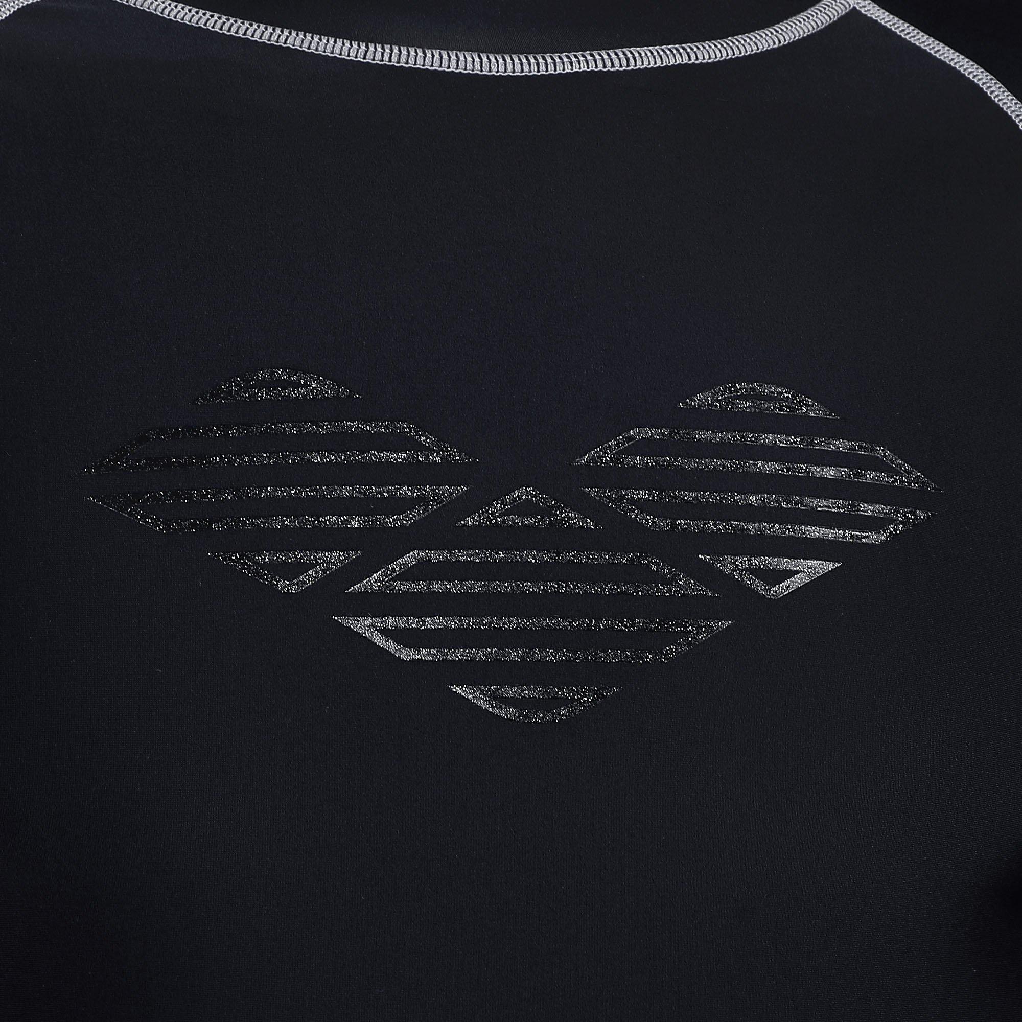 Black/Grey - Arena - Long Sleeve UV Swimming Top Mens - 2