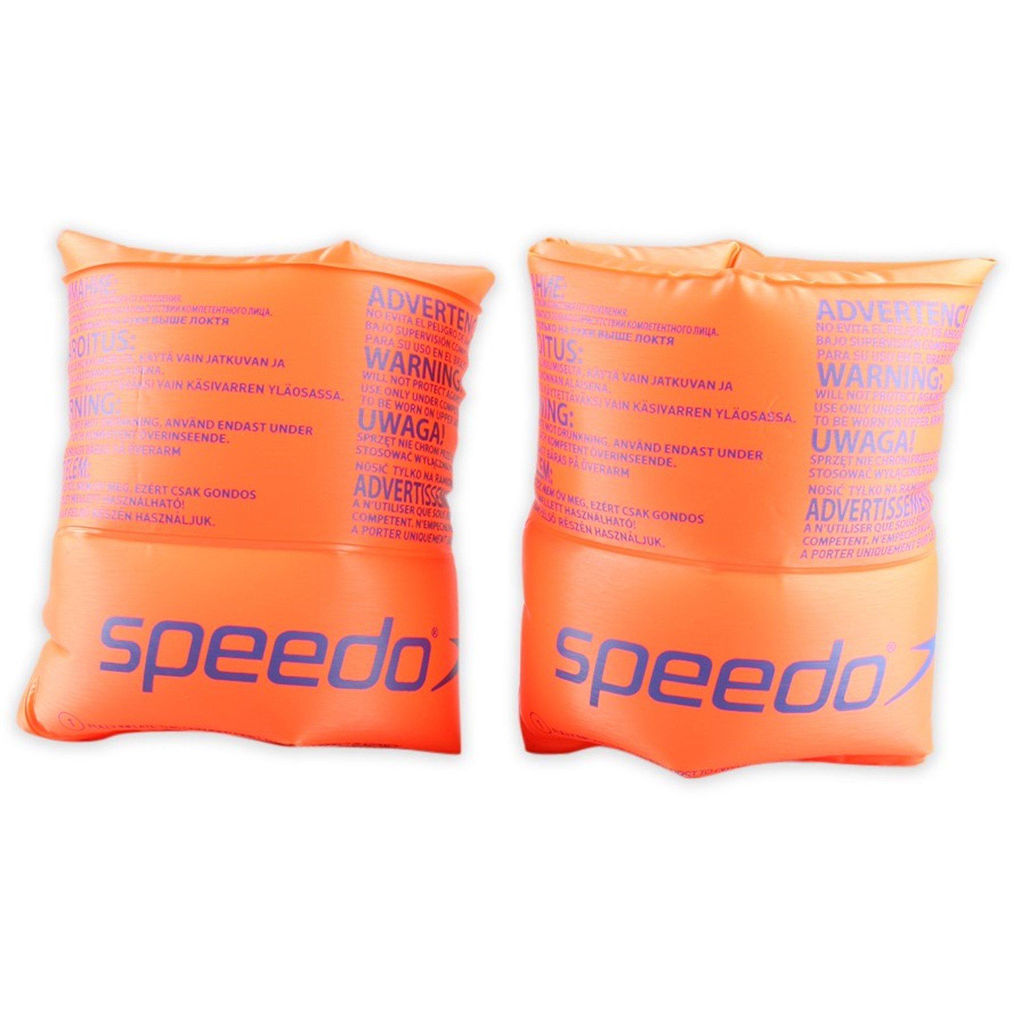 Speedo Armbands - Orange/Blue