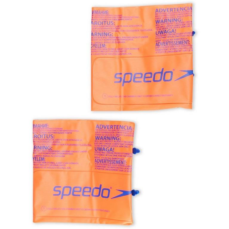 Orange/Bleu - Speedo - Armbands - 3