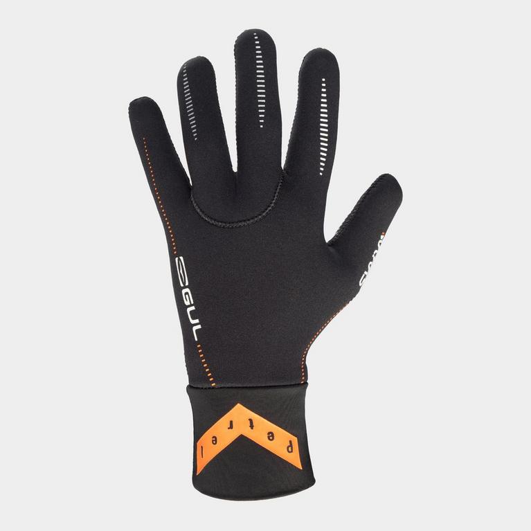 Noir - Gul - GBS Petrel Swim Gloves - 2
