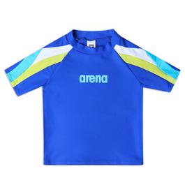 Arena UV Printed Juniors Short Sleeve Rash Top