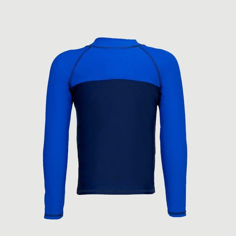 Blue - Arena - UV Long Sleeve Rash Top Juniors - 2