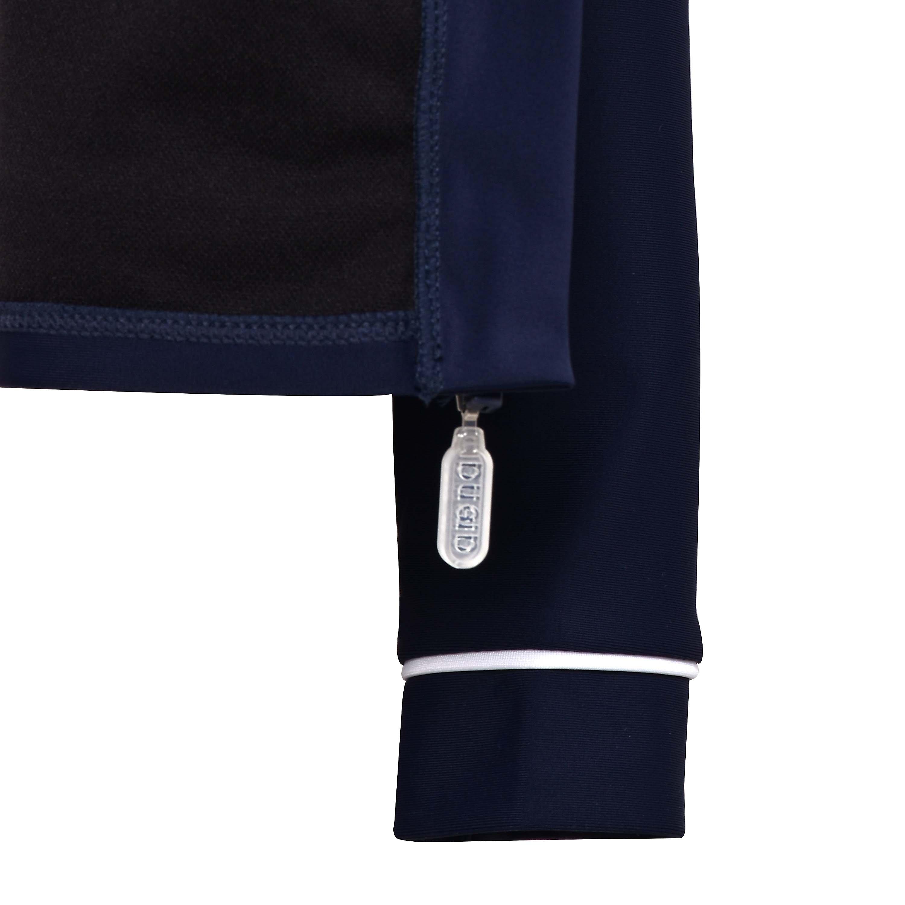 Navy - Arena - UV Womens Long Sleeve Rash Vest - 3