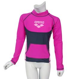 Arena UV Long Sleeve Rash Top Juniors